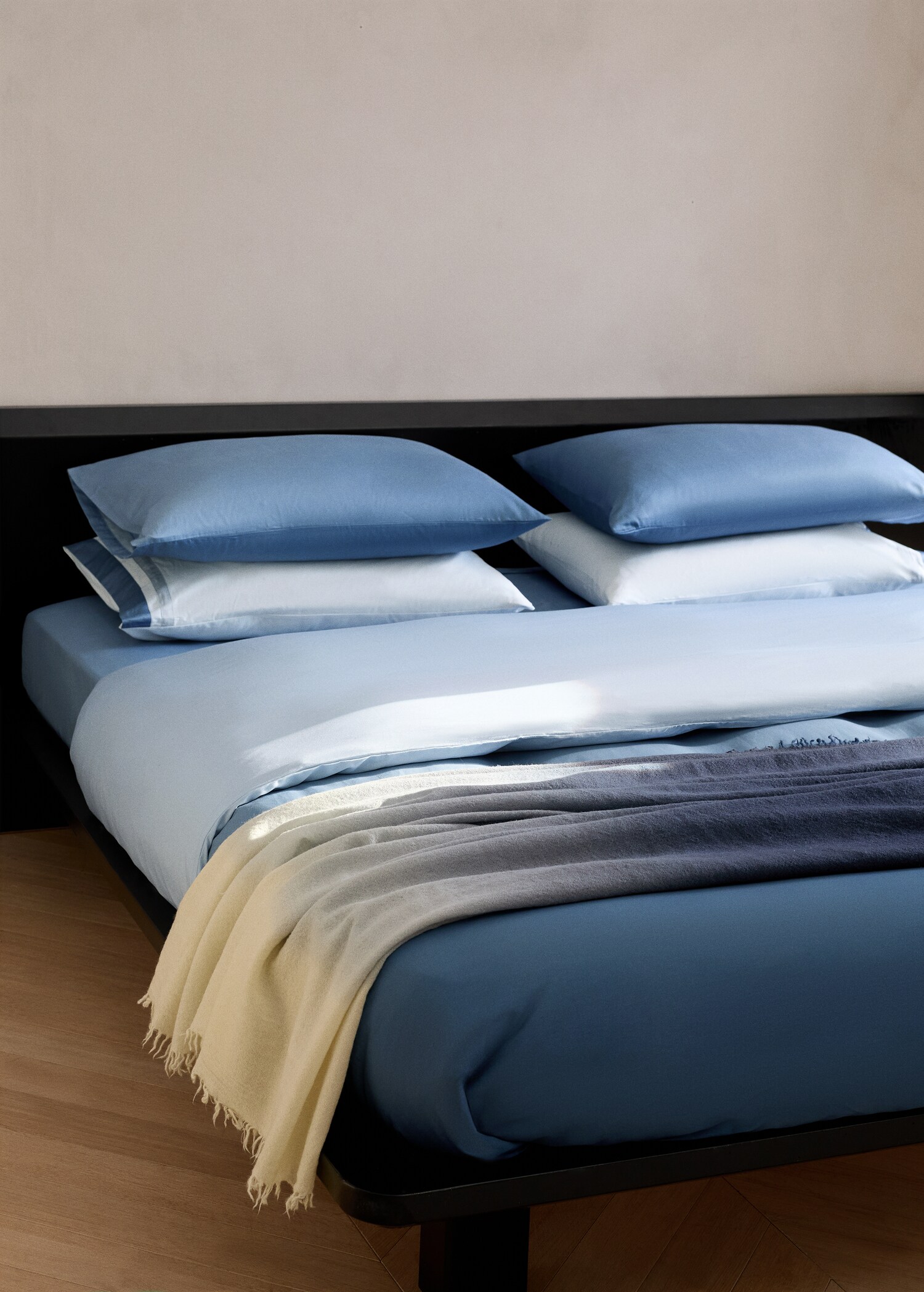 Dekbedovertrek van katoensatijn met kleurverloop Bed 90 cm - Detail van het artikel 7