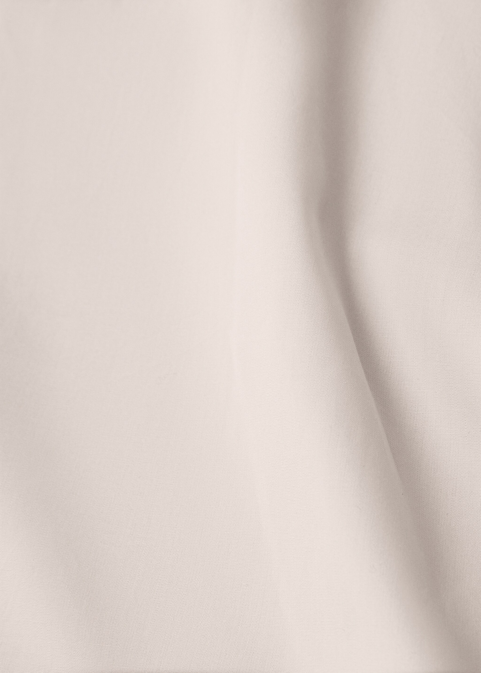 300 threads percale cotton duvet cover King bed - Details of the article 2, Light/Pastel Grey. Ref: 27013057-00.