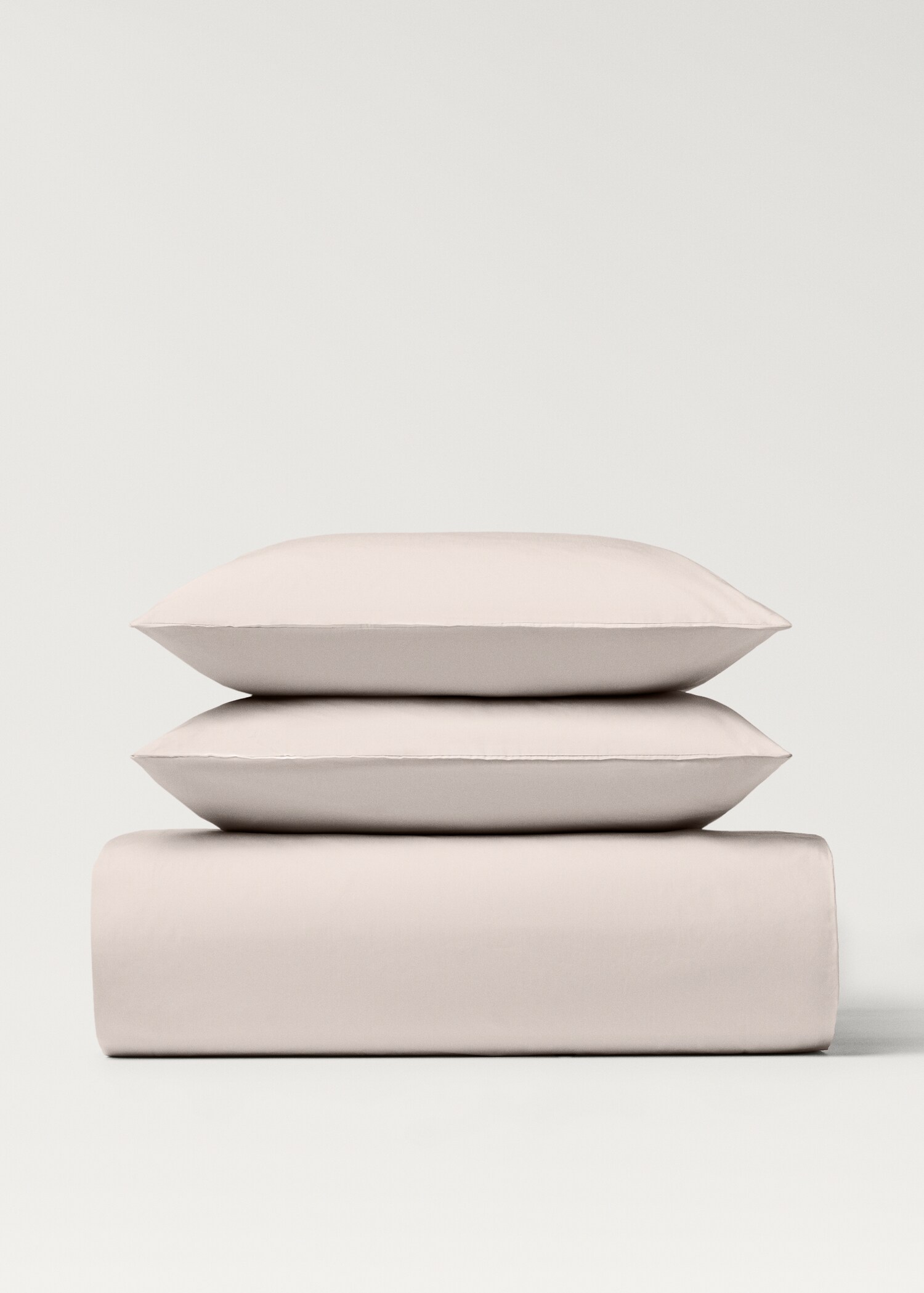 300 threads cotton percale duvet cover Superking bed - Article without model