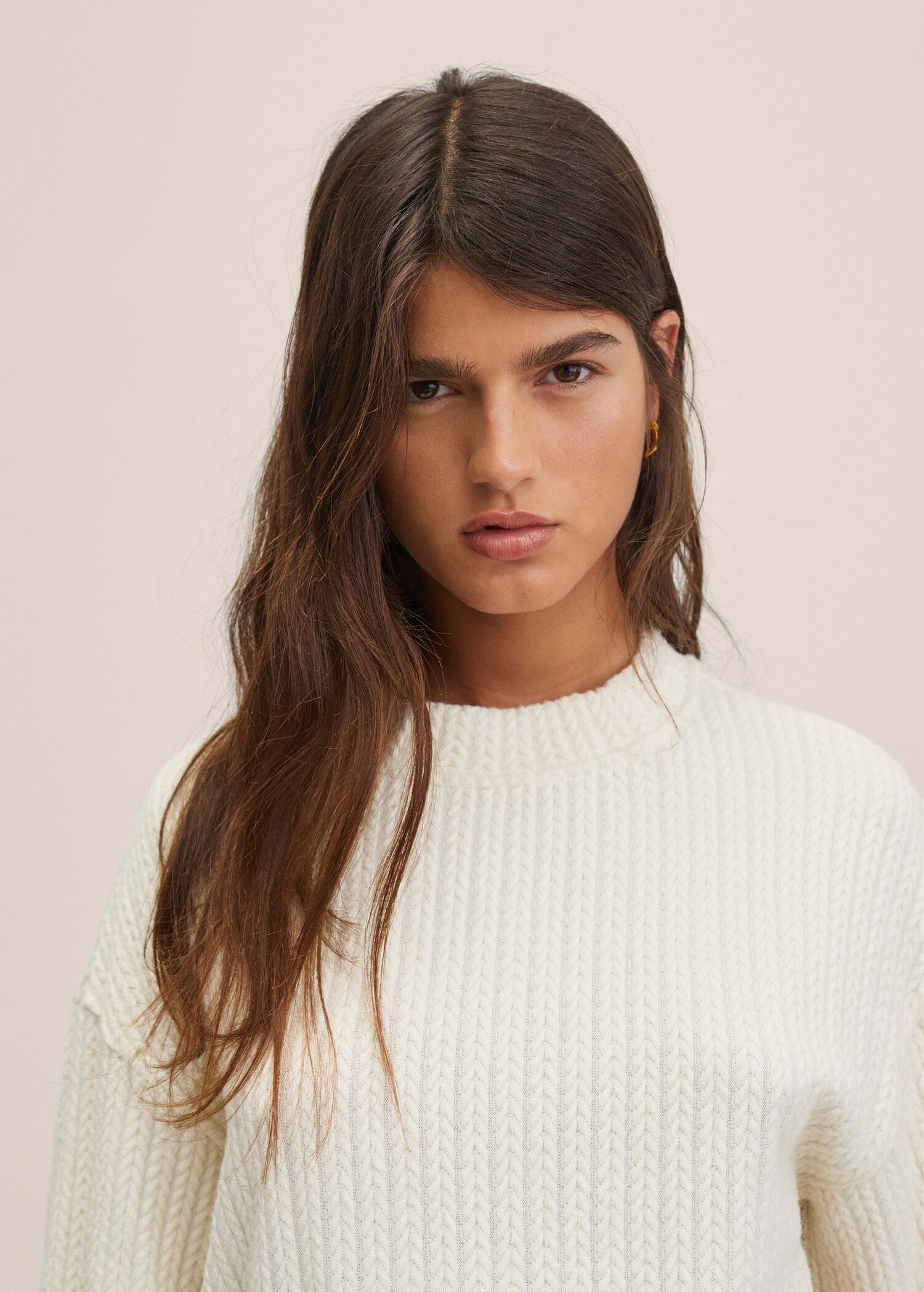 Braids knit sweater - Details of the article 1
