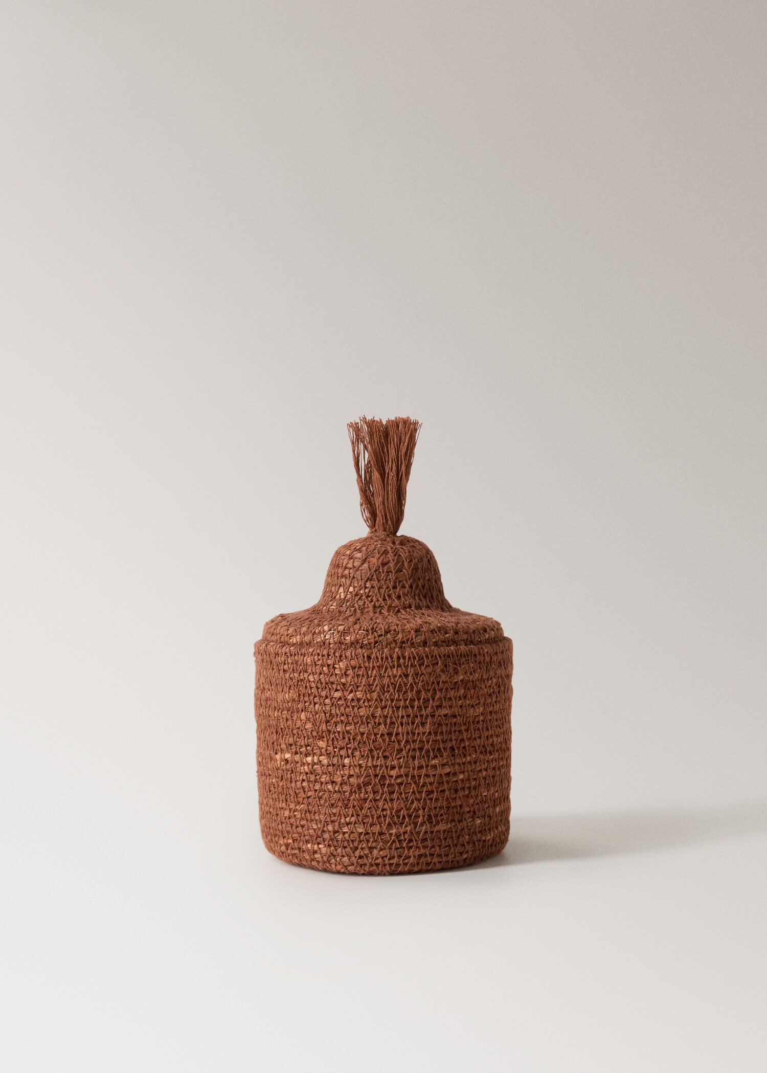 Basket with fringe detail - Article without model