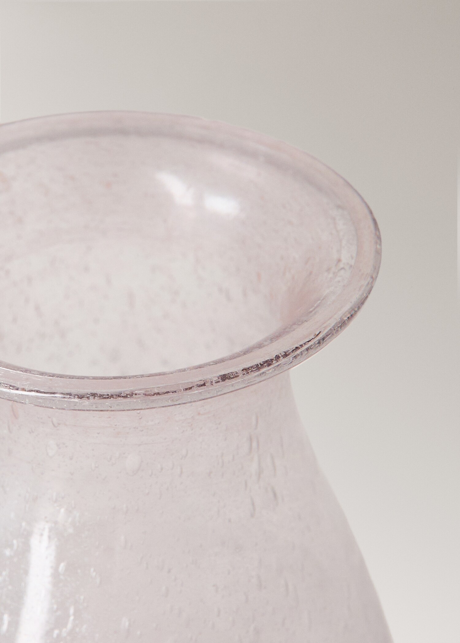 Extra kleiner Glasvase mit Blasen - Detail des Artikels 1