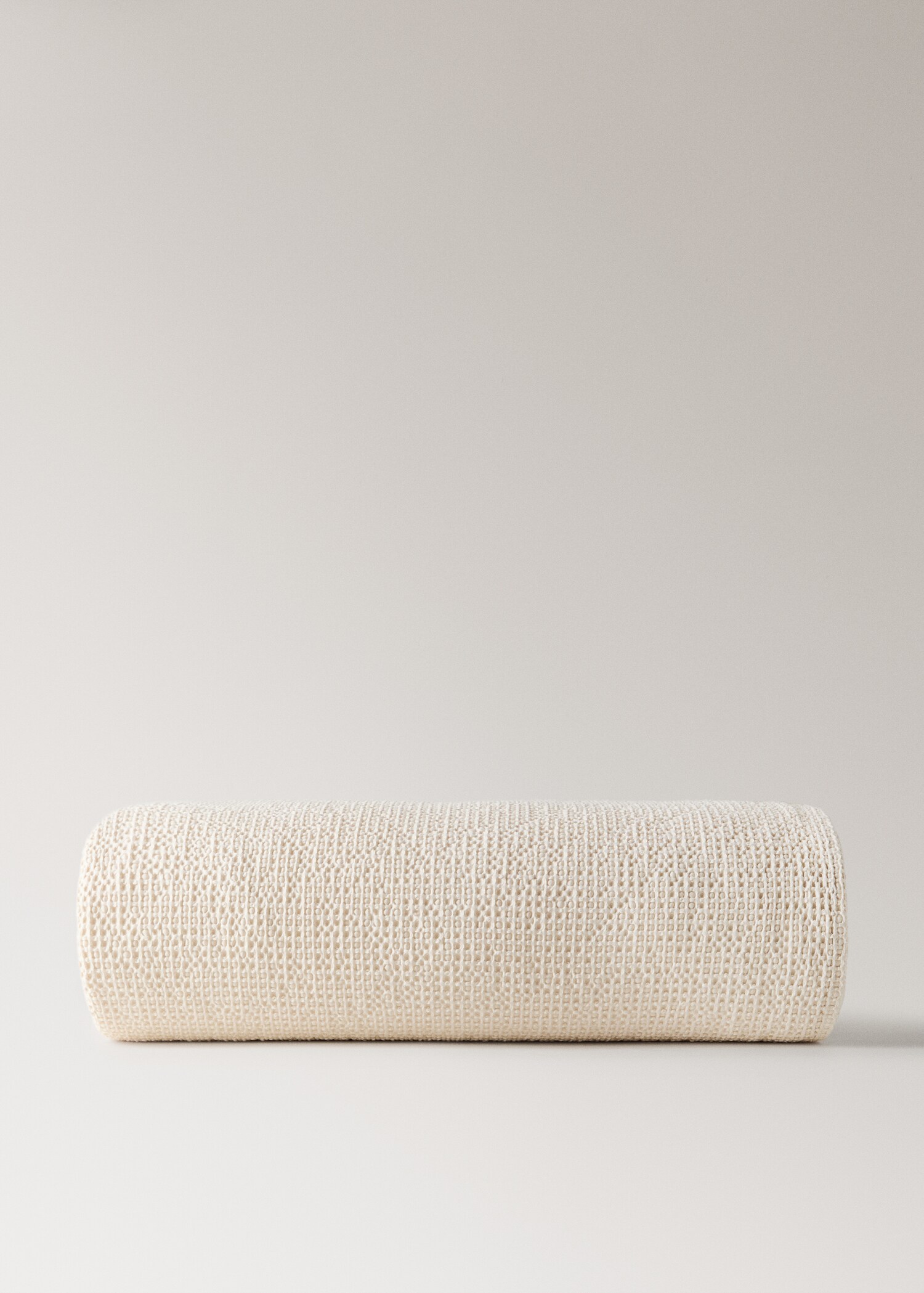 Garment-dyed waffle cotton bedspread for 130/150 cm bed - Article without model