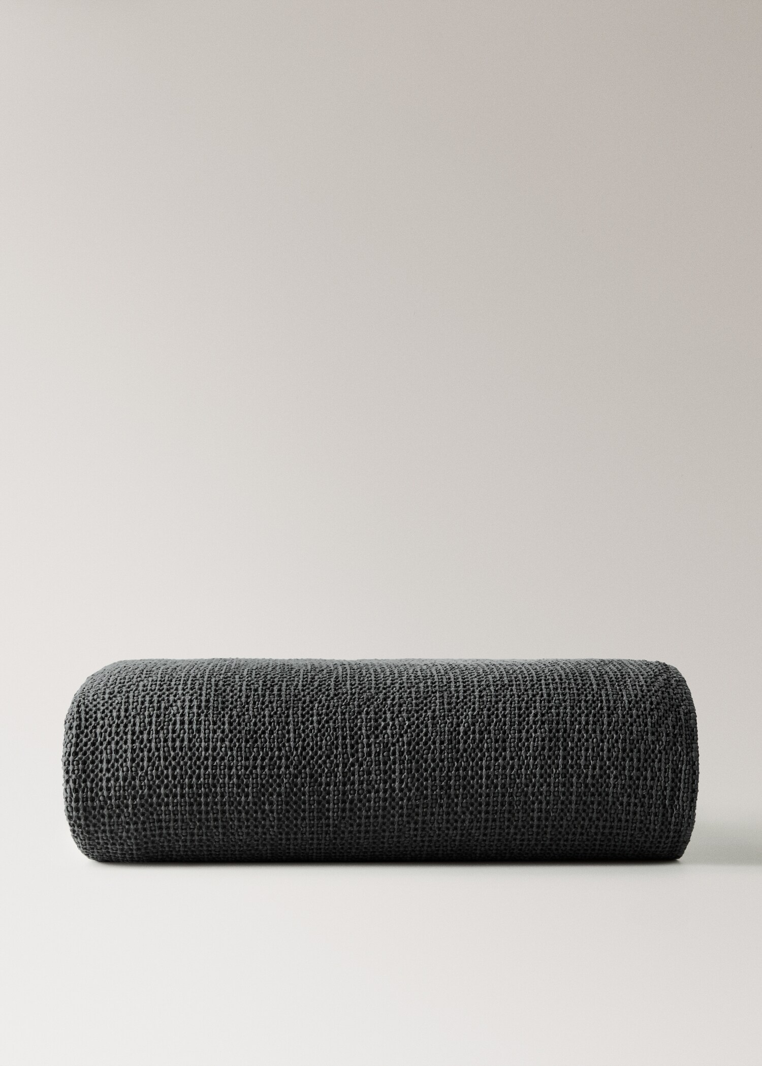 Garment-dyed waffle cotton bedspread for 130/150 cm bed - Article without model