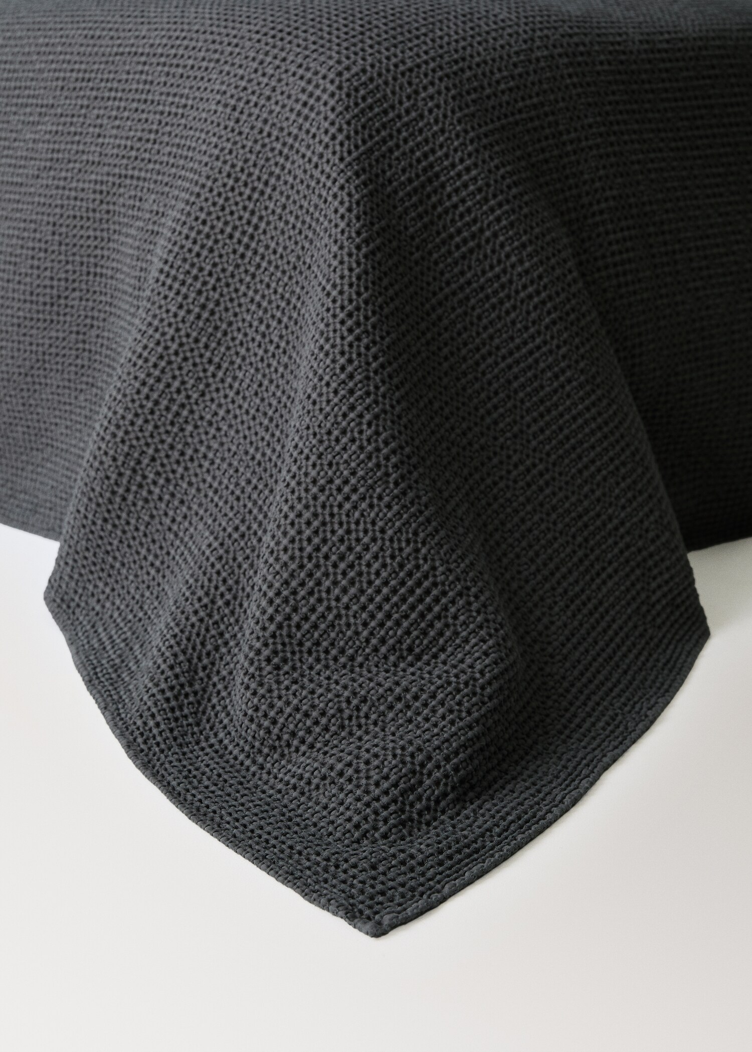 Couvre-lit coton garment-dyed gaufré lit 180/200 cm - Détail de l'article 8
