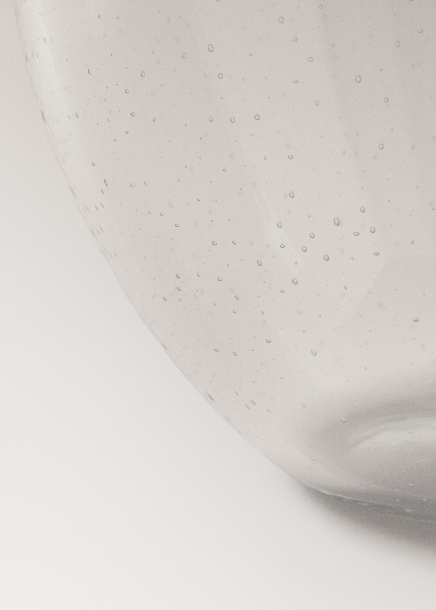 Large bottle glass vase - Details of the article 2