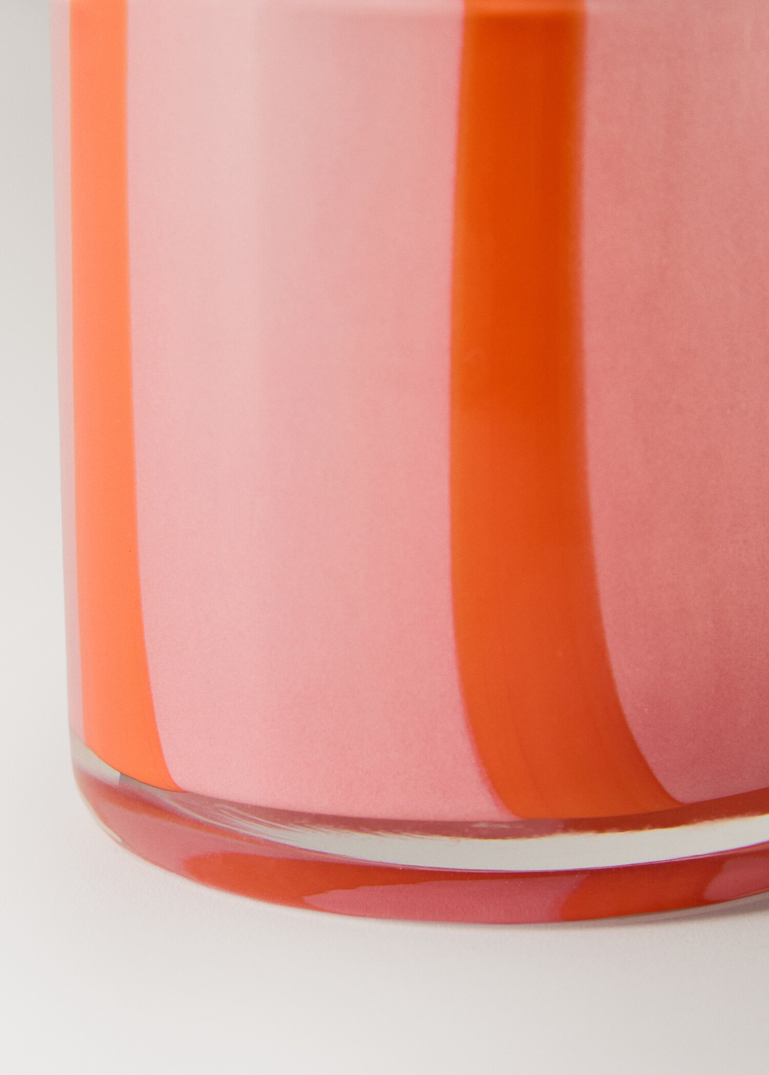 Blown glass candleholder - Details of the article 2