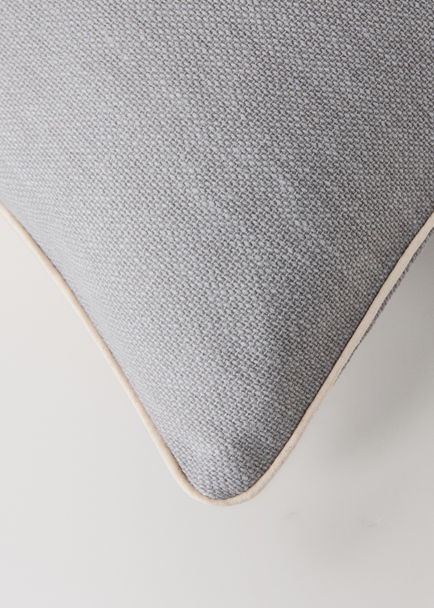 Cotton cushion cover with structure 30x50cm - Details of the article 1
