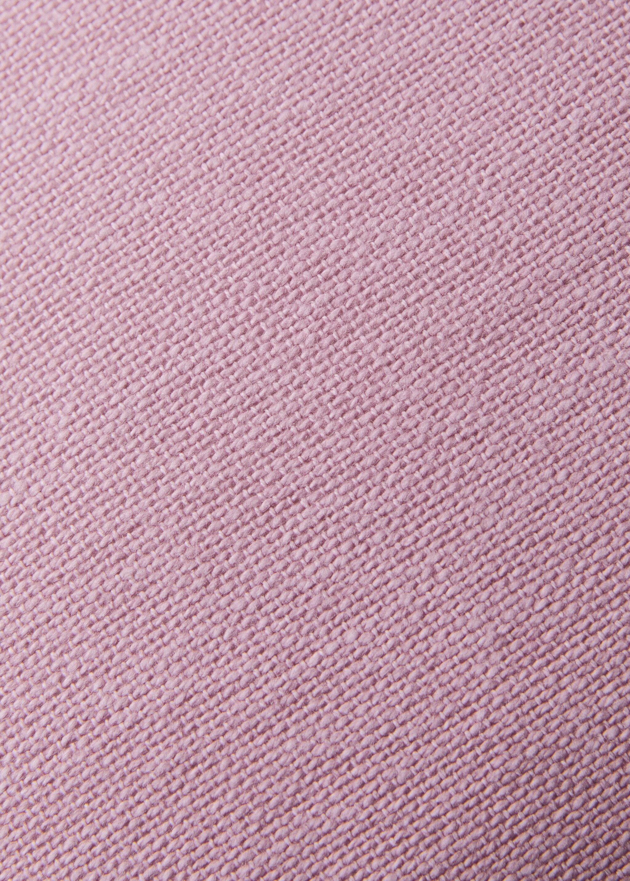 Piping cushion cover 45x45cm - Details of the article 3, Pastel Pink. Ref: 27013323-00.