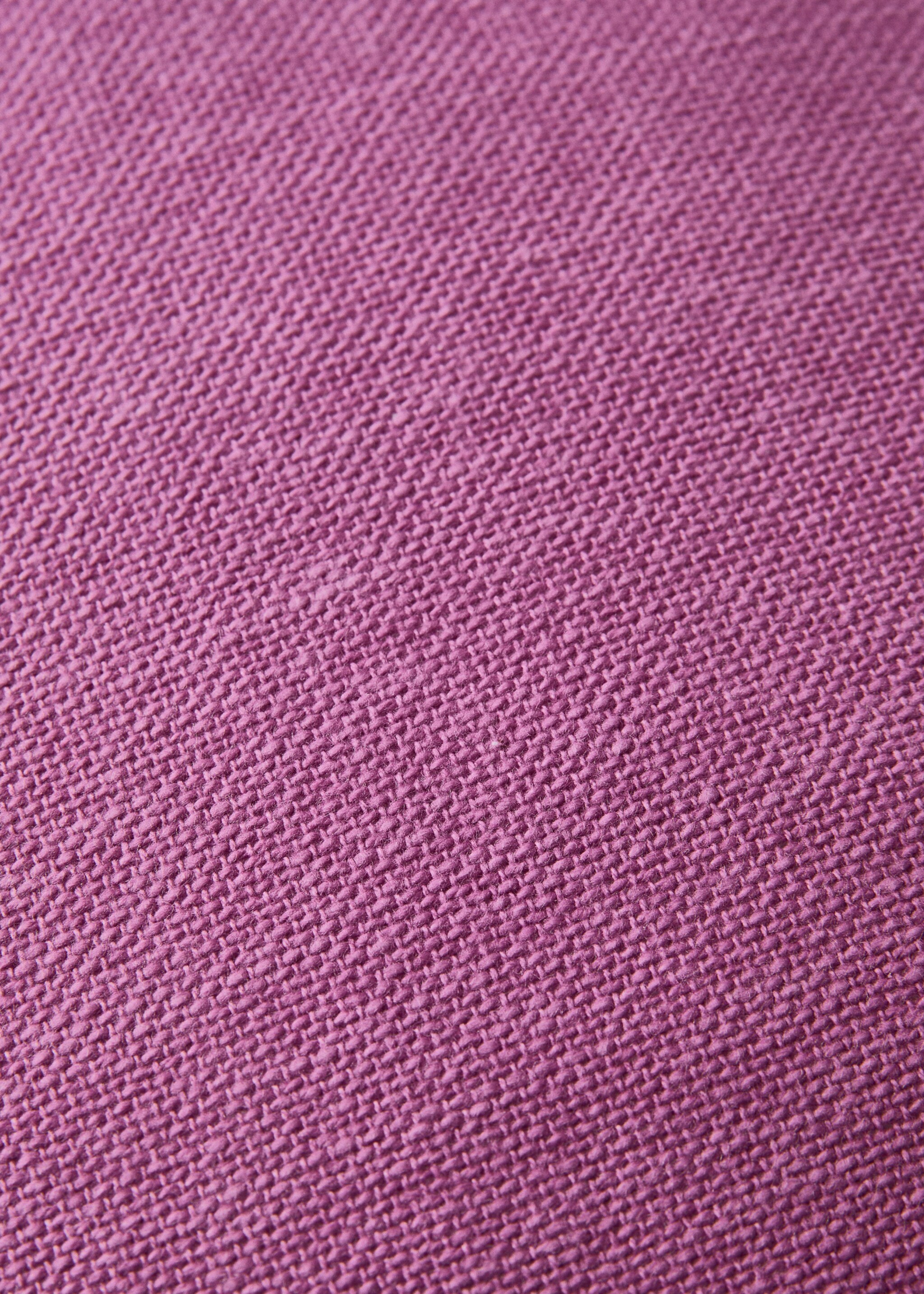 Piping cushion cover 45x45cm - Details of the article 2, Medium Pink. Ref: 27013323-00.