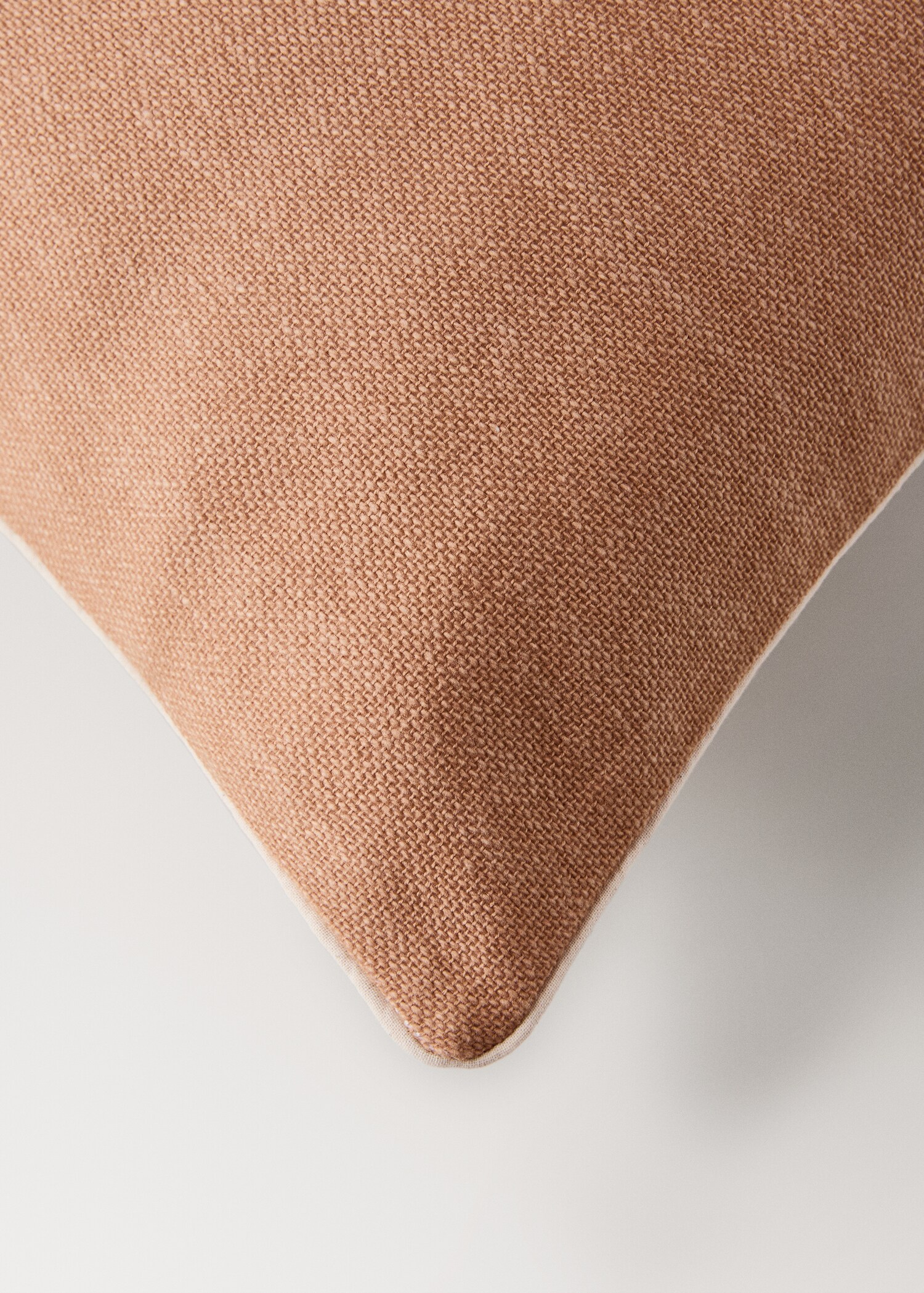 Cotton cushion cover with structure 60x60cm - Details of the article 1