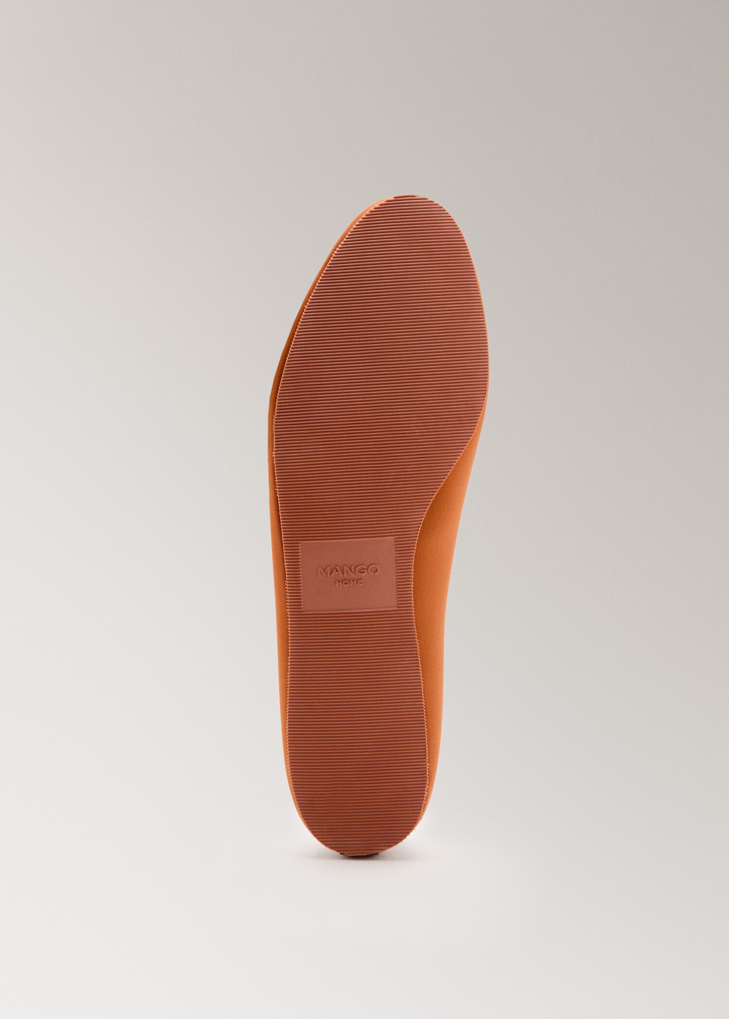 Satin ballet flats with contrast piping - Details of the article 3