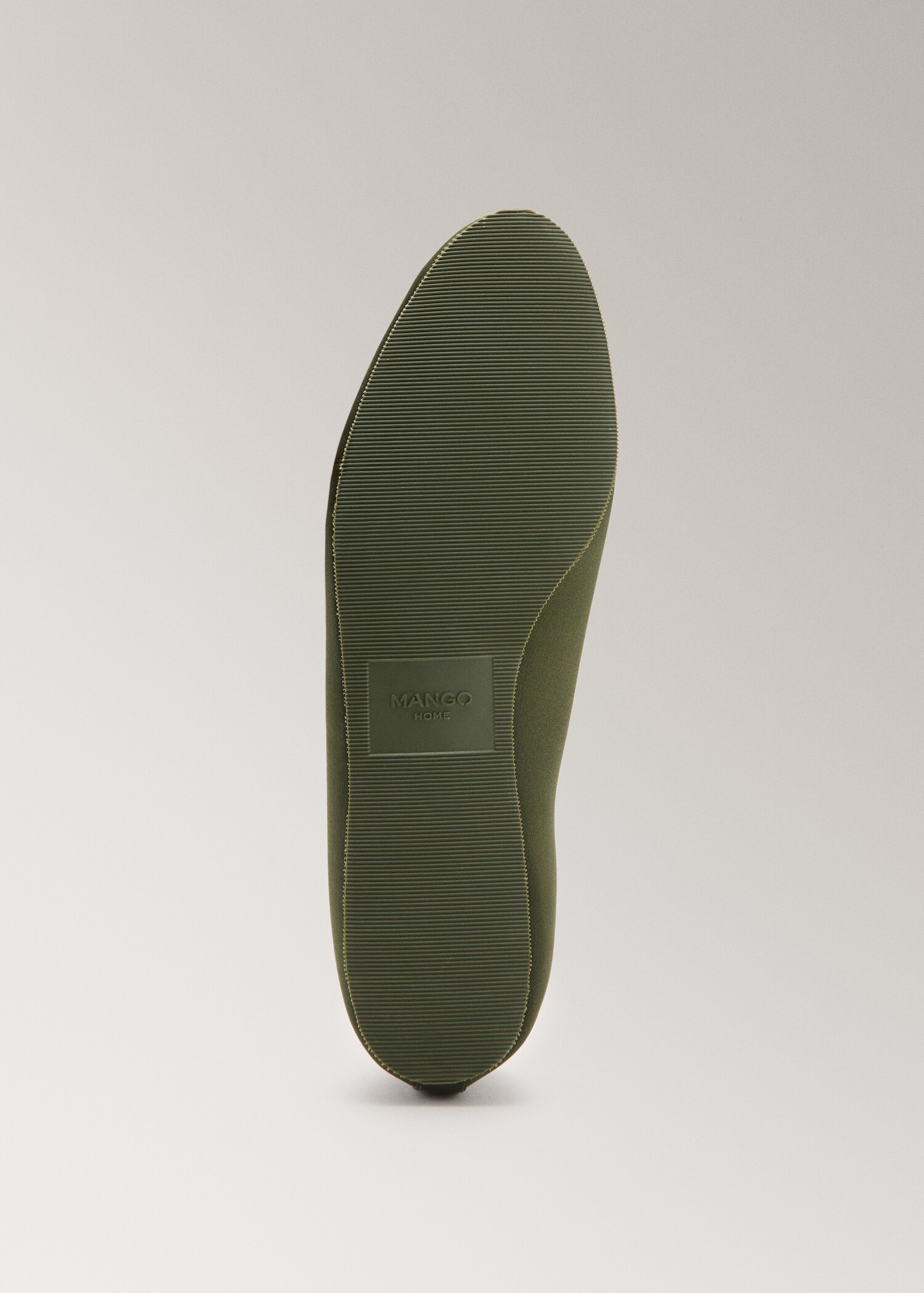 Satin ballet flats with contrast piping - Details of the article 3