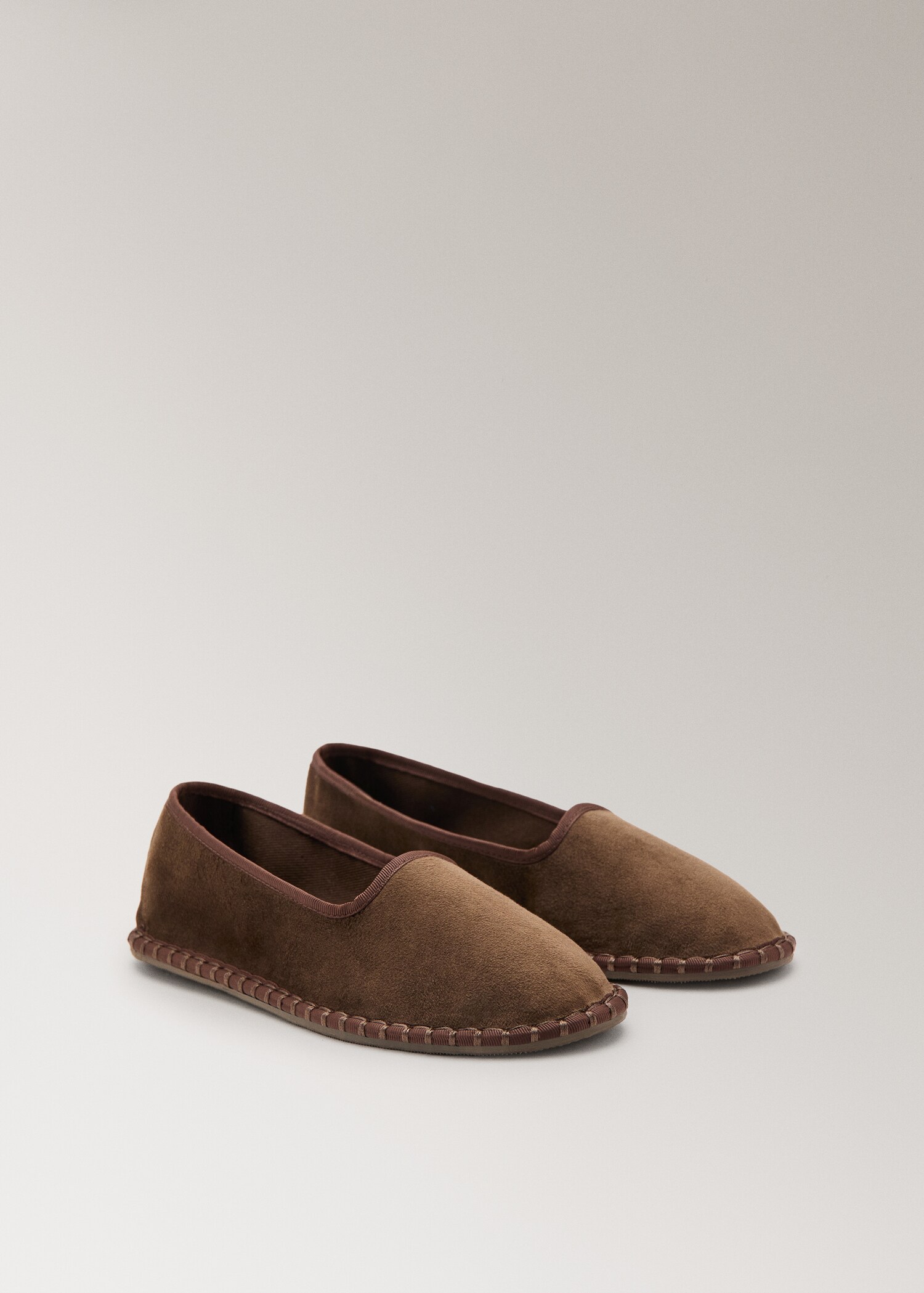 Velour shoes - Medium plane