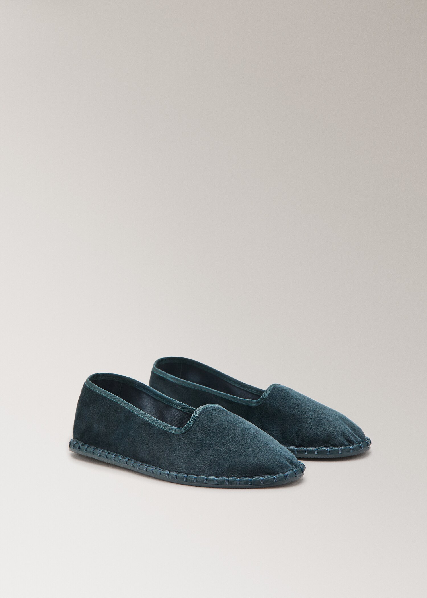 Velour shoes - Medium plane
