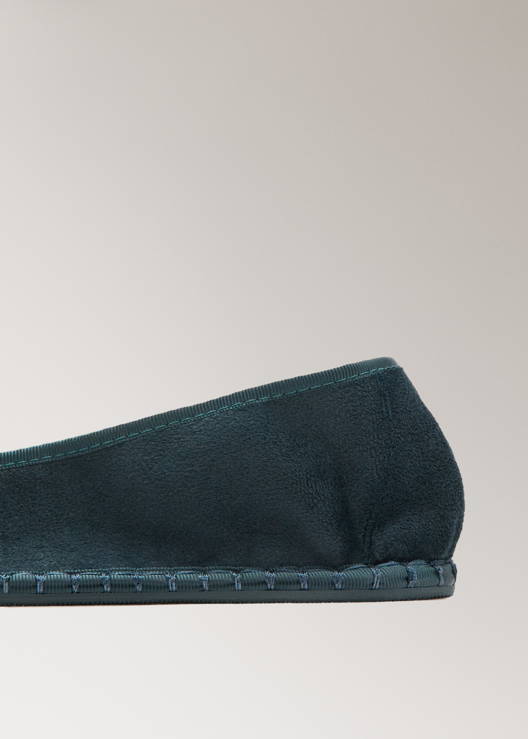 حذاء من المخمل - تفاصيل المنتج 2, أزرق غامق. Ref: 27013326-00.