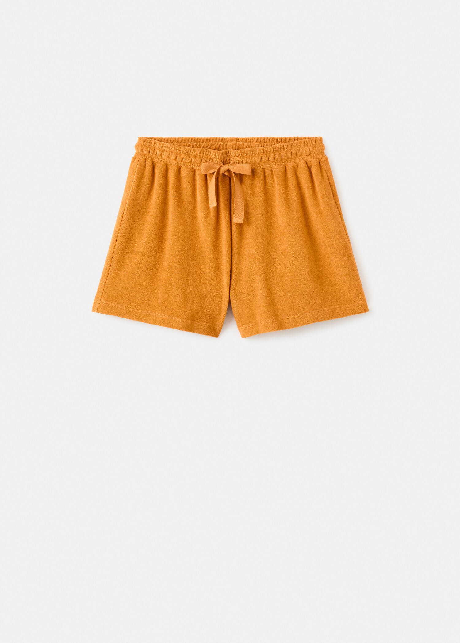 Terry cotton shorts - Article without model