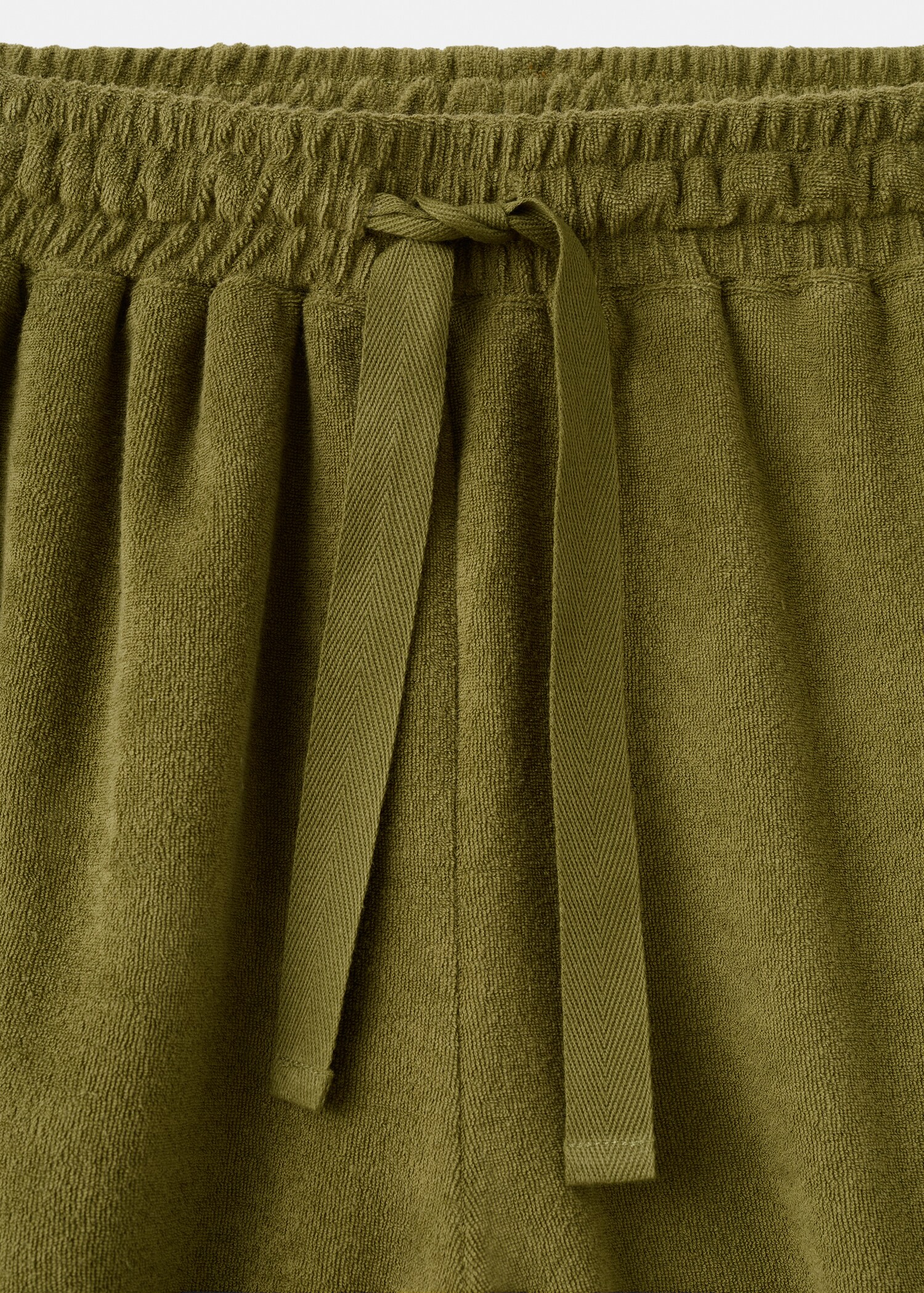 Terry cotton shorts - Details of the article 8