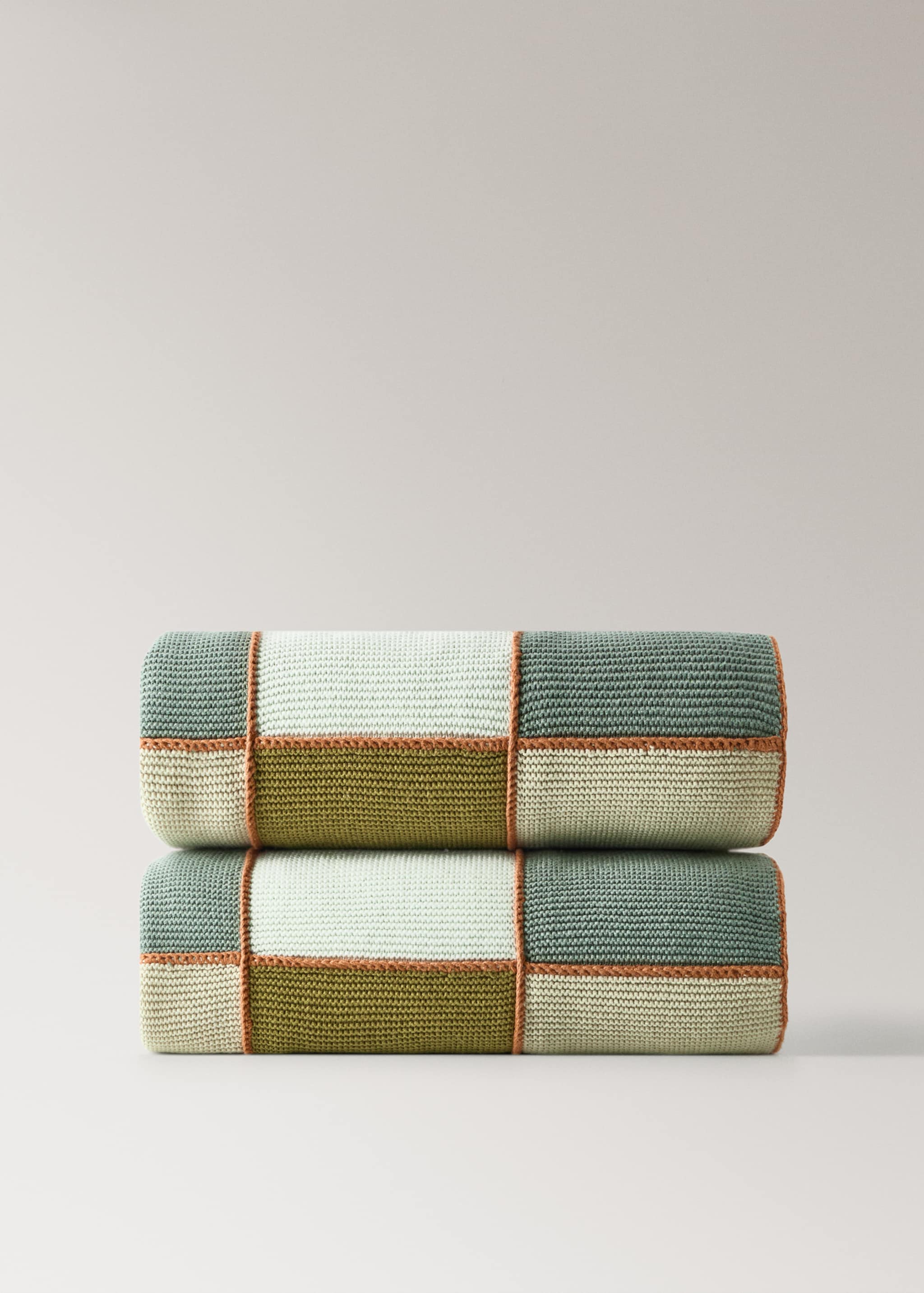 Patchwork-Kinderdecke - Artikel ohne Model, Blau. Ref: 27013335-00.