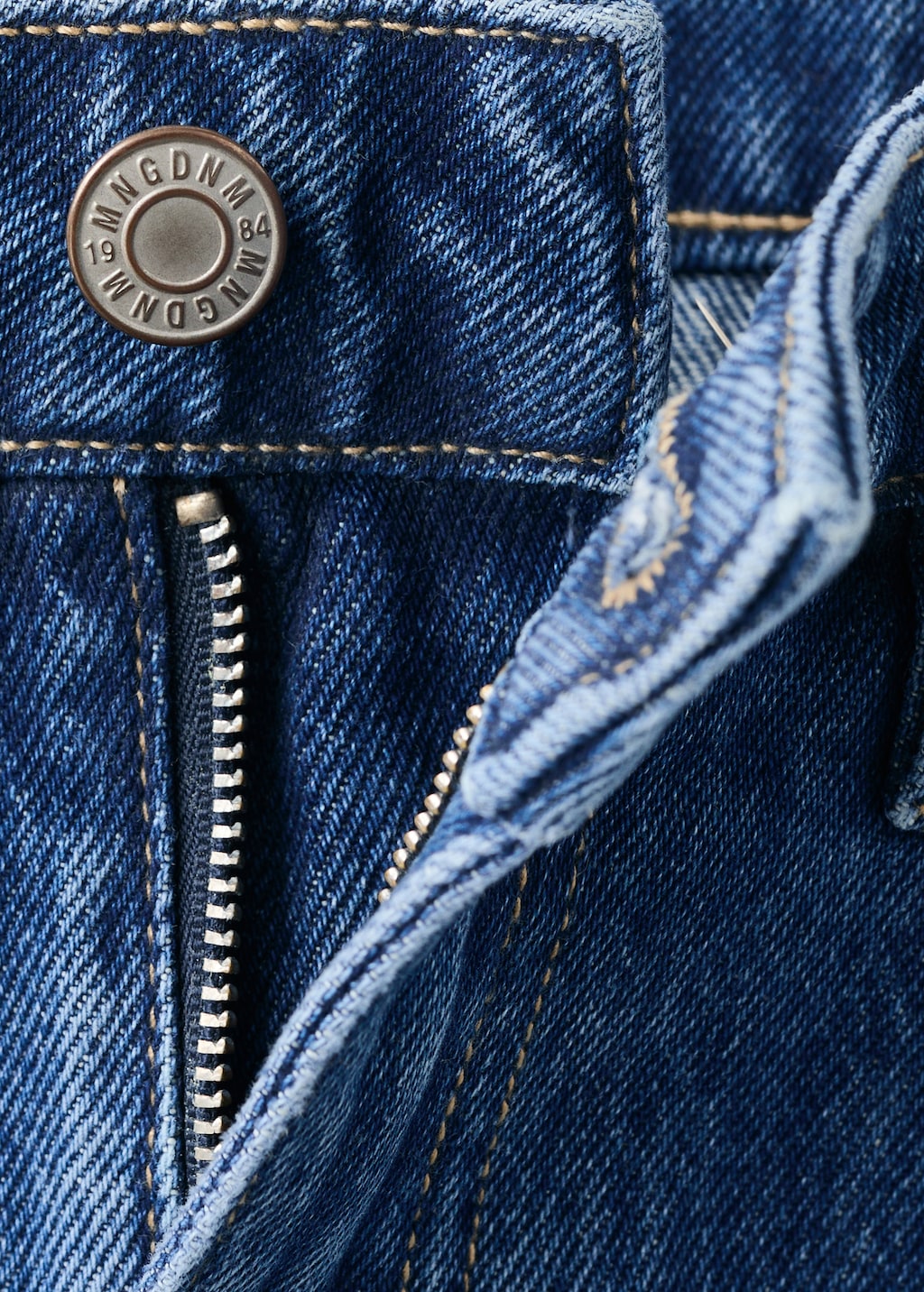 Mango High-waisted barrel jeans
