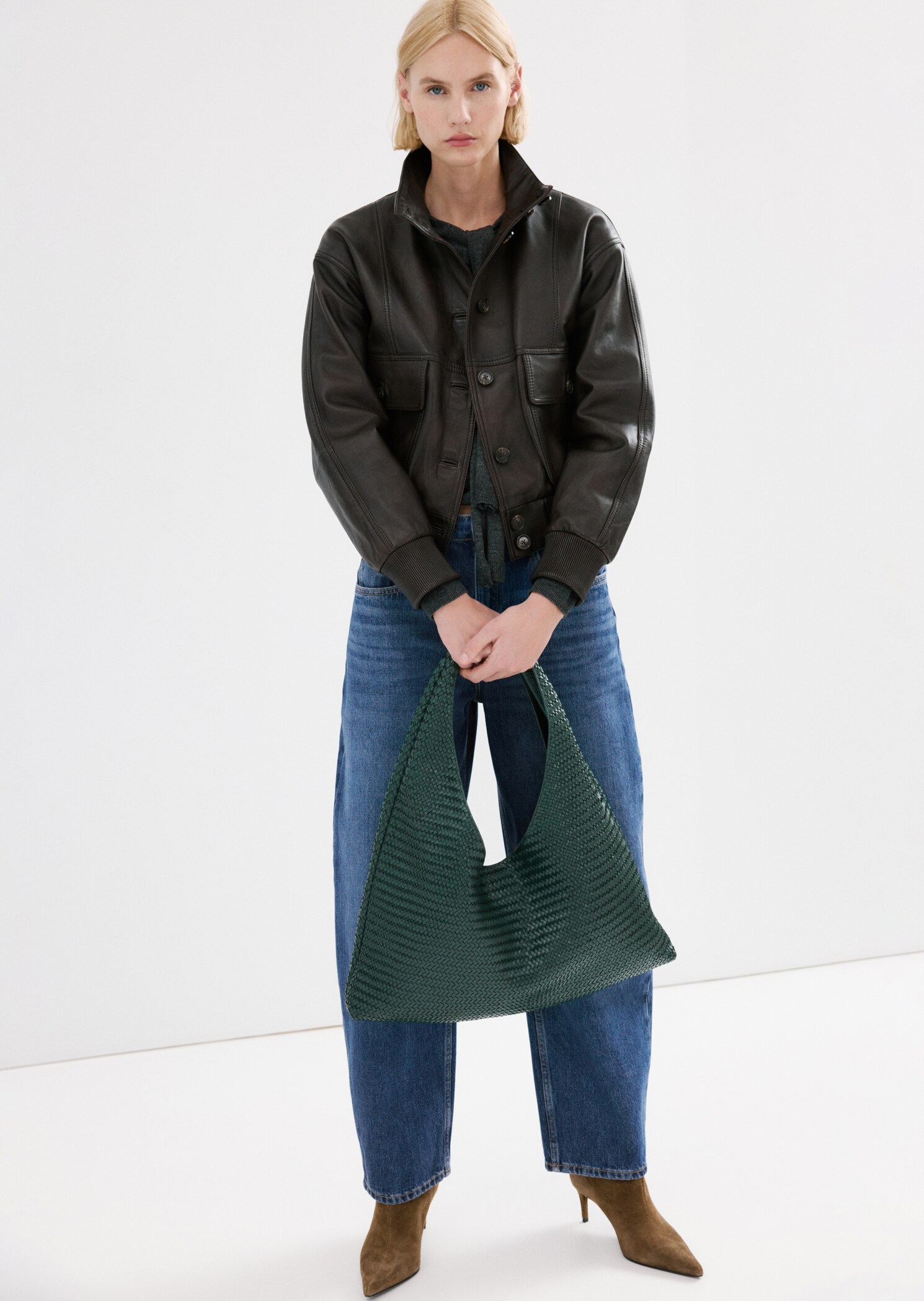 High-waist barrel jeans - Detail van het artikel 2