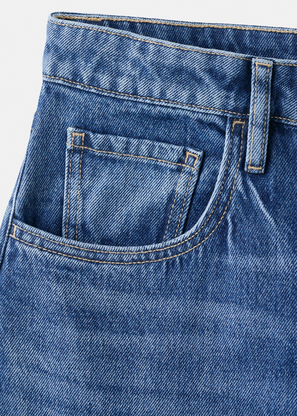 Mango High-waisted barrel jeans