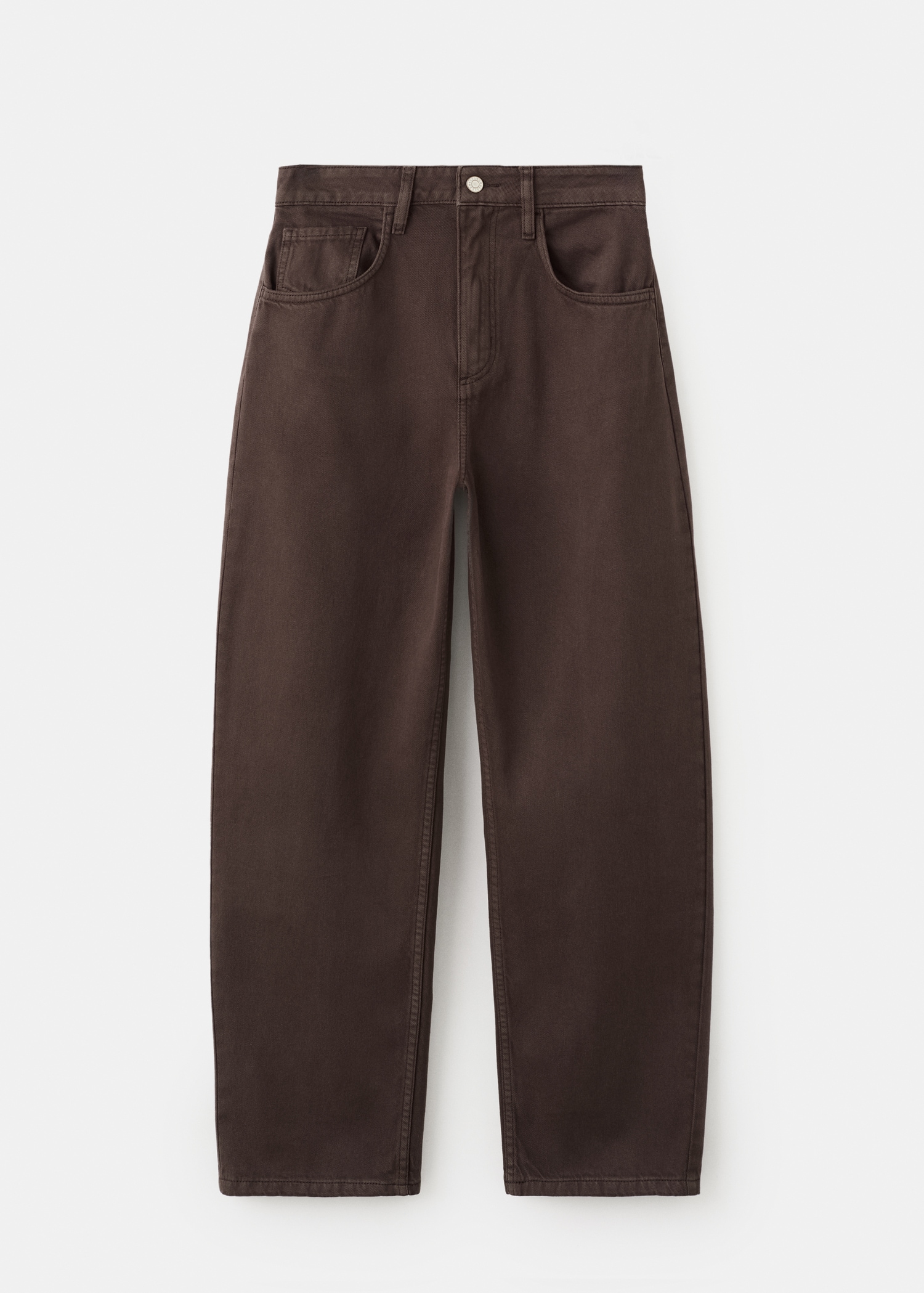 Jean barrel taille haute - Article sans modèle