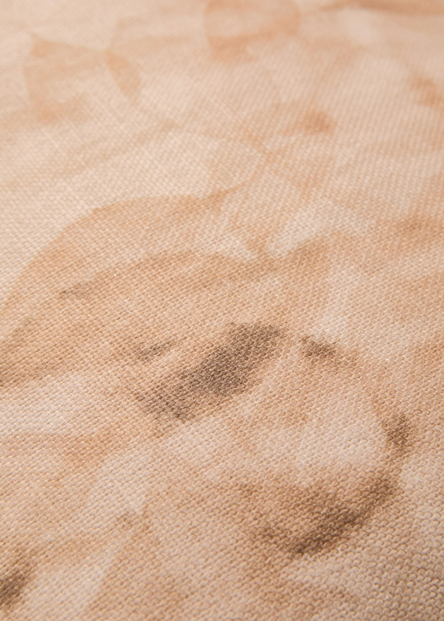 Лляна наволочка на декоративну  подушку з квітковим принтом 40x60 см - Детальніше про товар 3