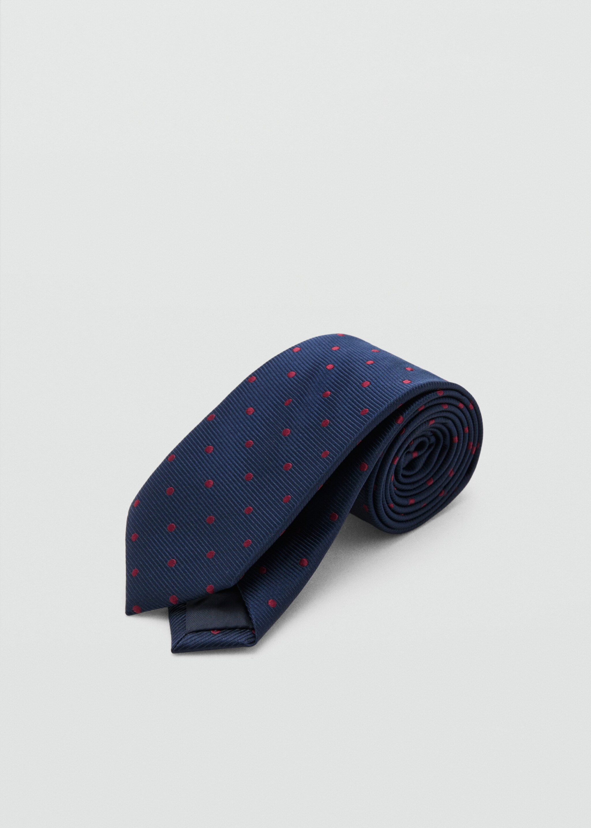 Tie rouge - Medium plane, Navy. Ref: 27013710-00.