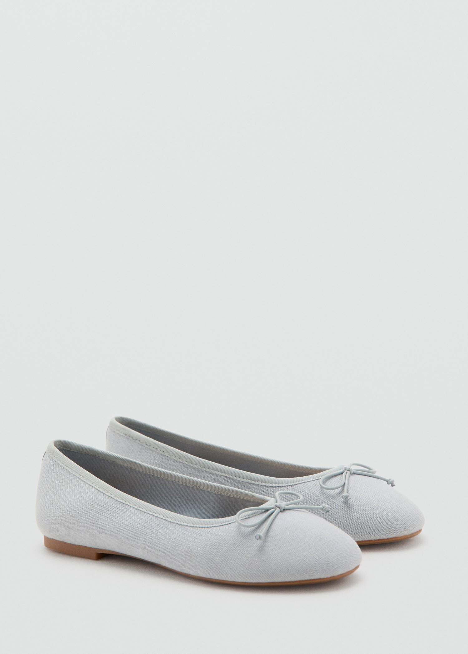 Ballet flats with bows - Medium plane