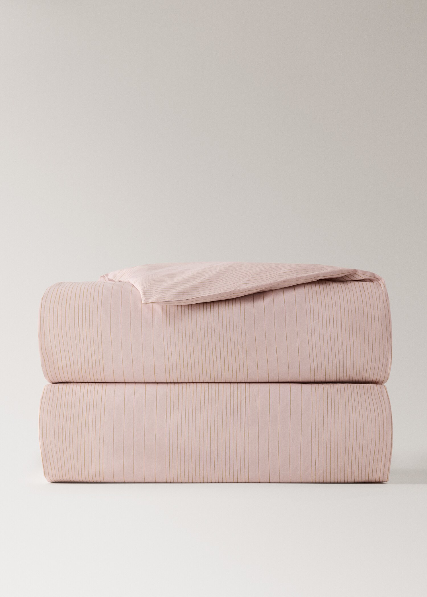 Funda nórdica algodón percal rayas acuarela cama 150/160 cm - Artículo sin modelo