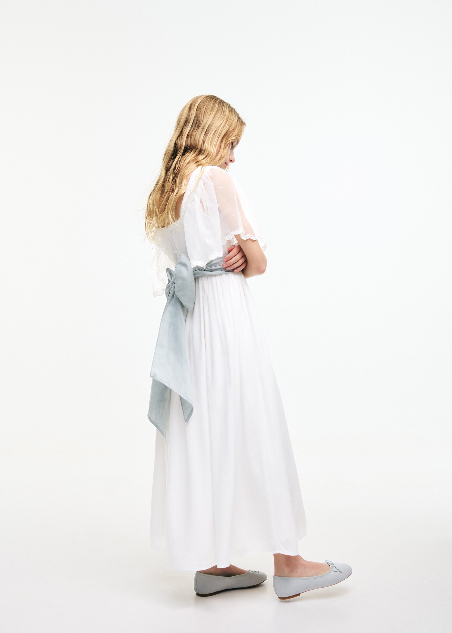 Long dress with bow - Details of the article 6