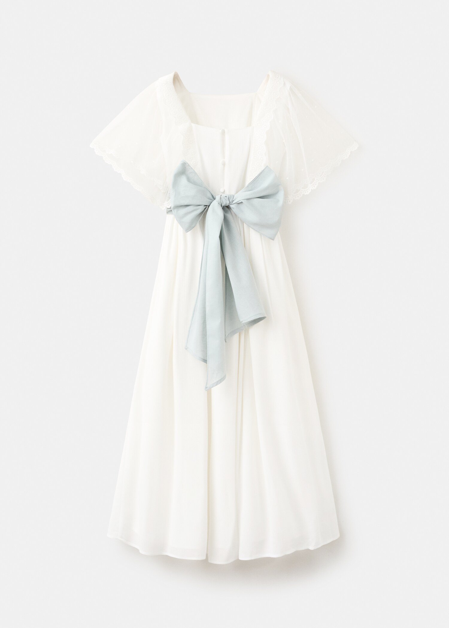 Vestit nit llaç - Revers de l'article