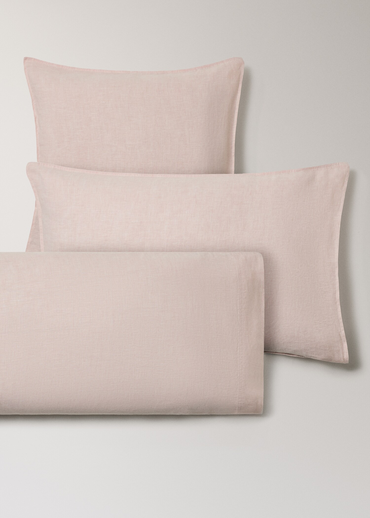 100% melange linen pillowcase 50x75cm - Details of the article 4