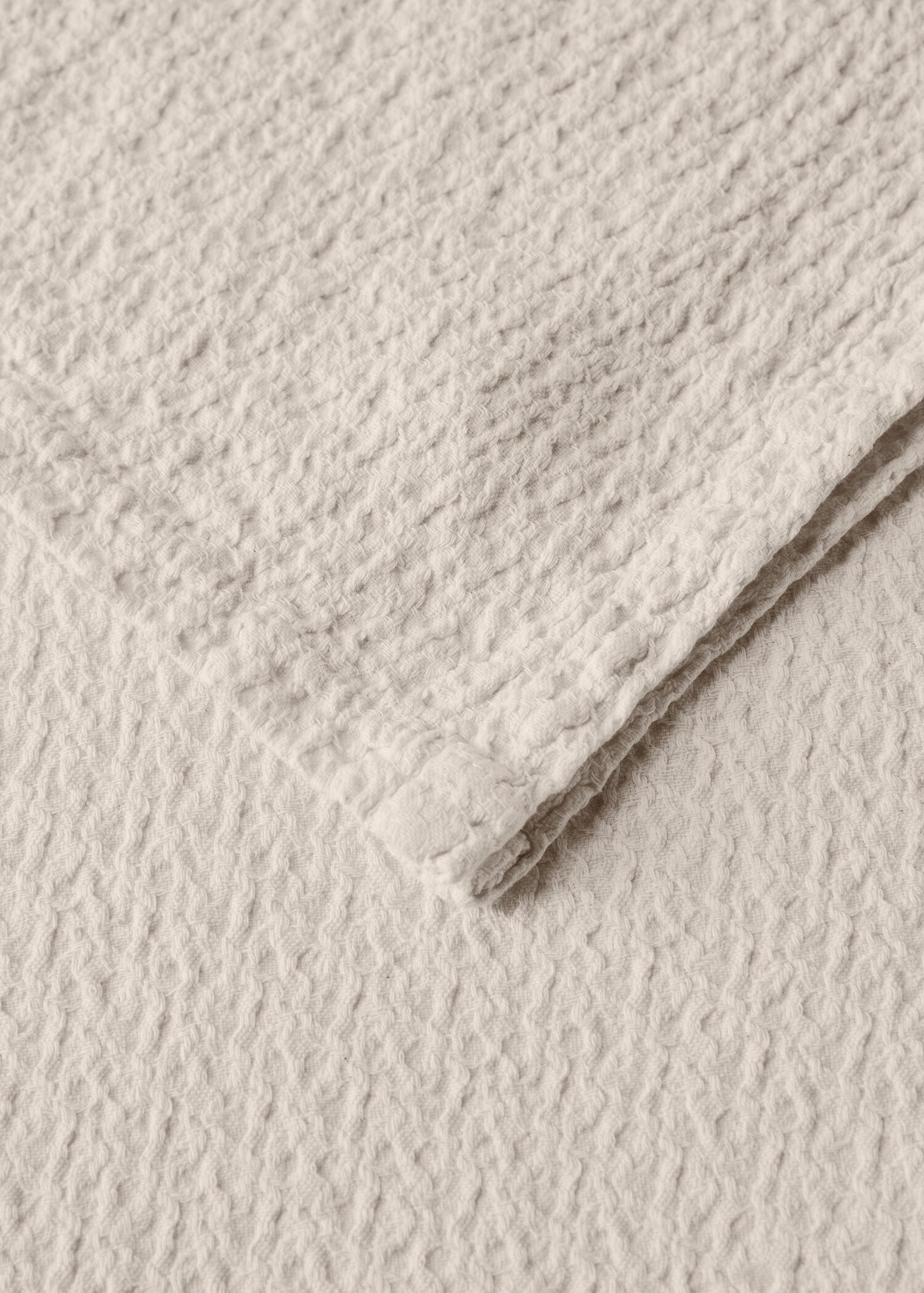 Tagesdecke aus Baumwolle mit feiner Struktur, Garment Dyed, 135/150/160 Bett - Detail des Artikels 1