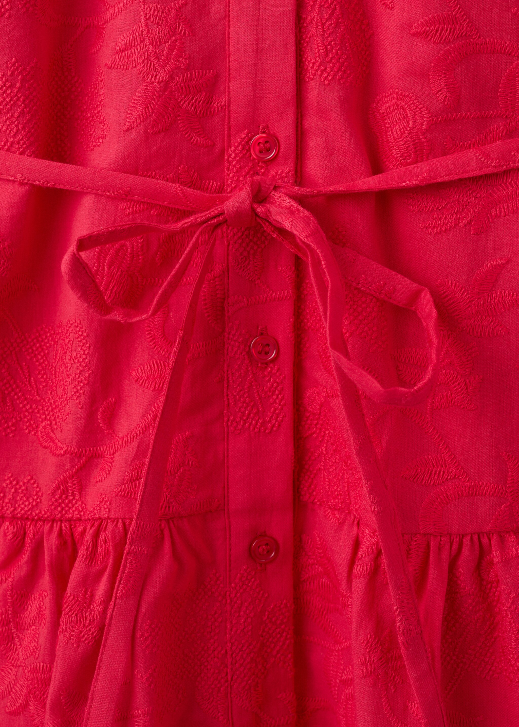 엠브로이더드 셔츠 드레스 - 상품 내역: 8, 스트로베리. Ref: 27014049-00.