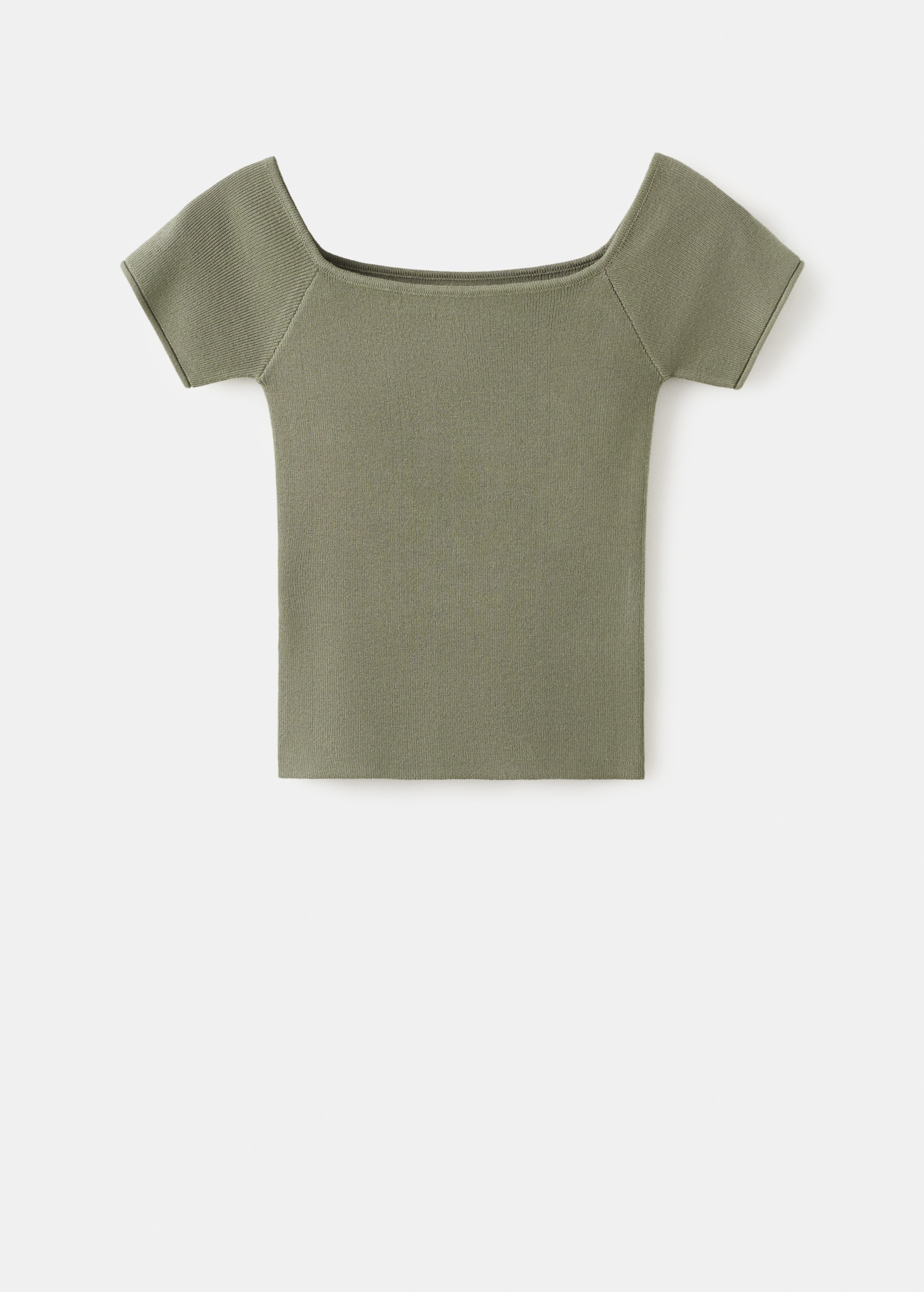 Fitted crop top - Article without model