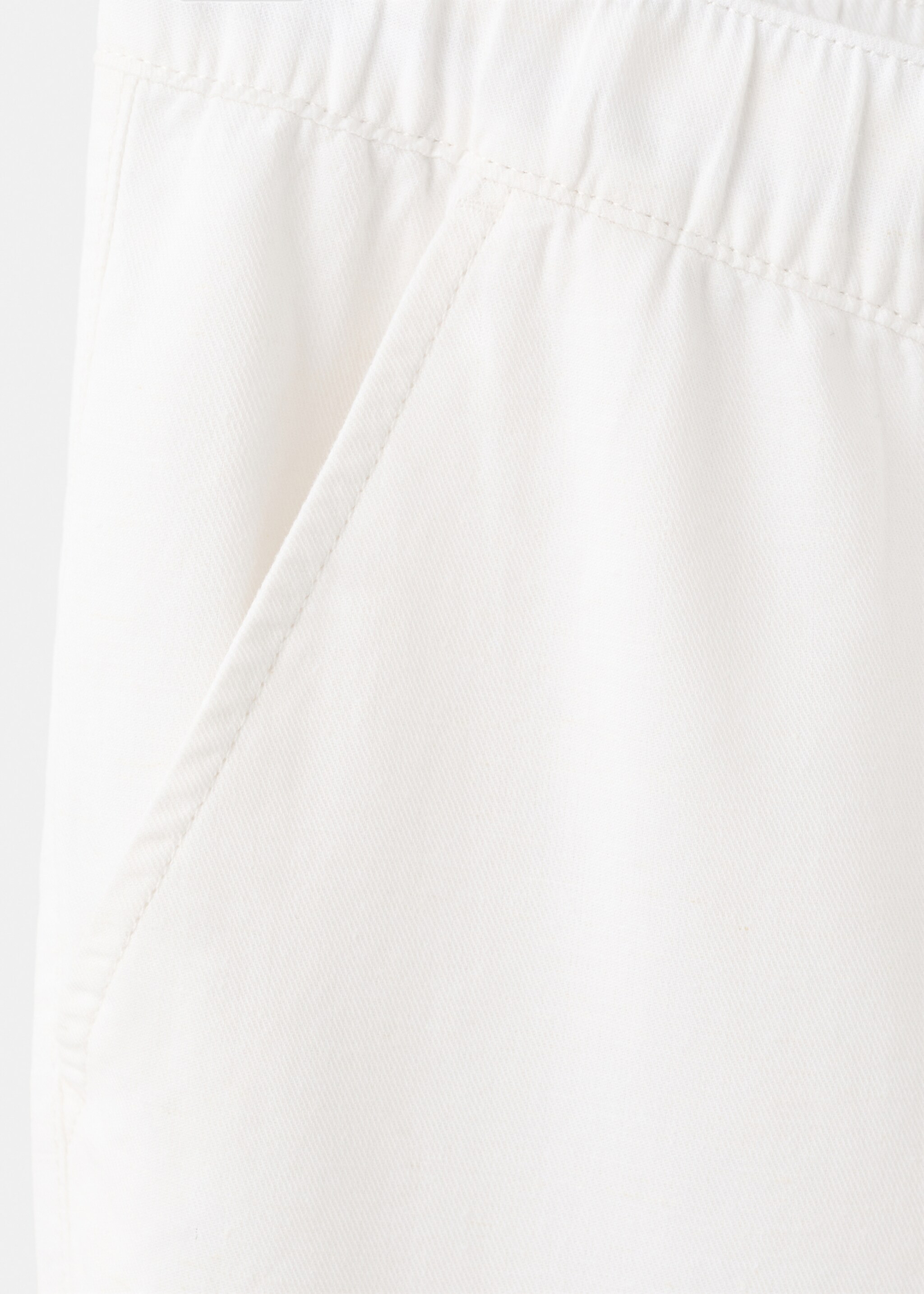 Pantalón jogger cordón - Detalle del artículo 0, Blanco. Ref: 27014054-00.