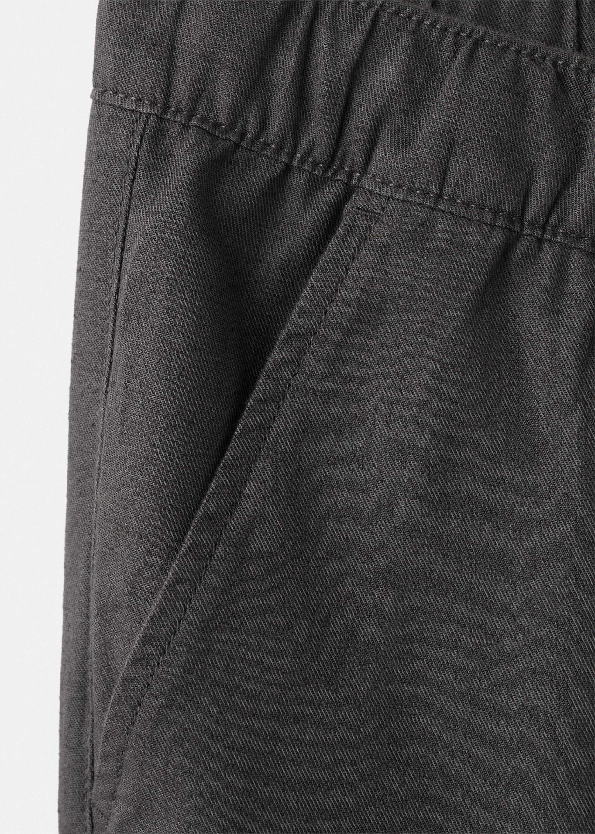 Pantalón jogger cordón - Detalle del artículo 8, Gris antracita. Ref: 27014055-00.