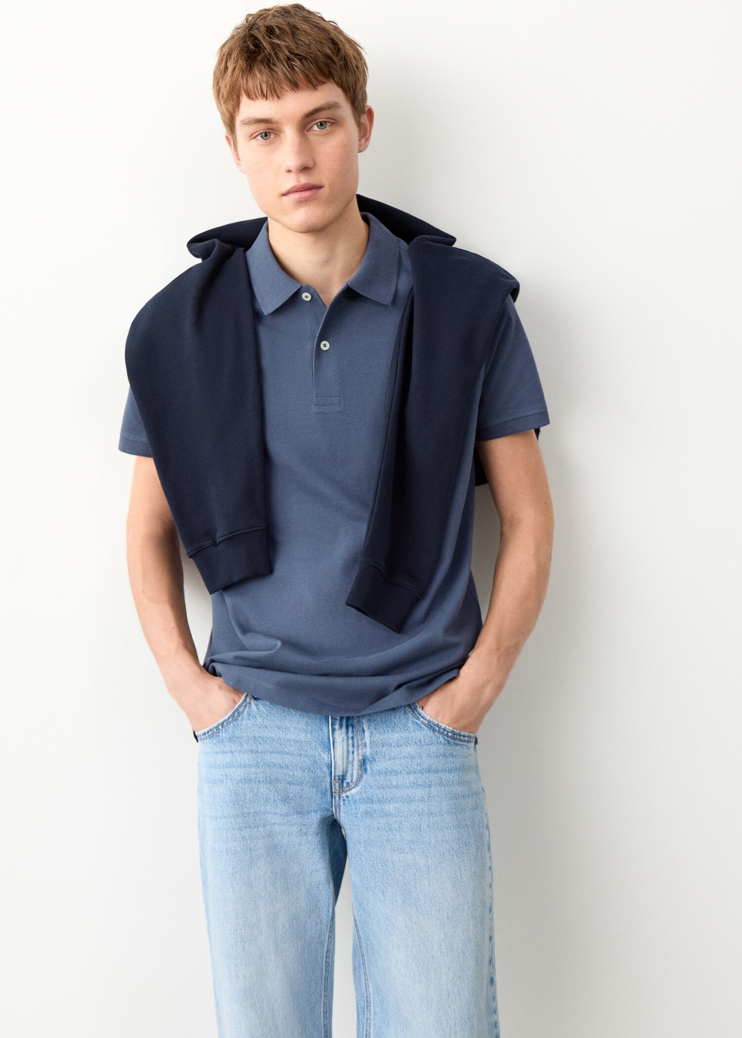 Polo coton piqué - Plan moyen