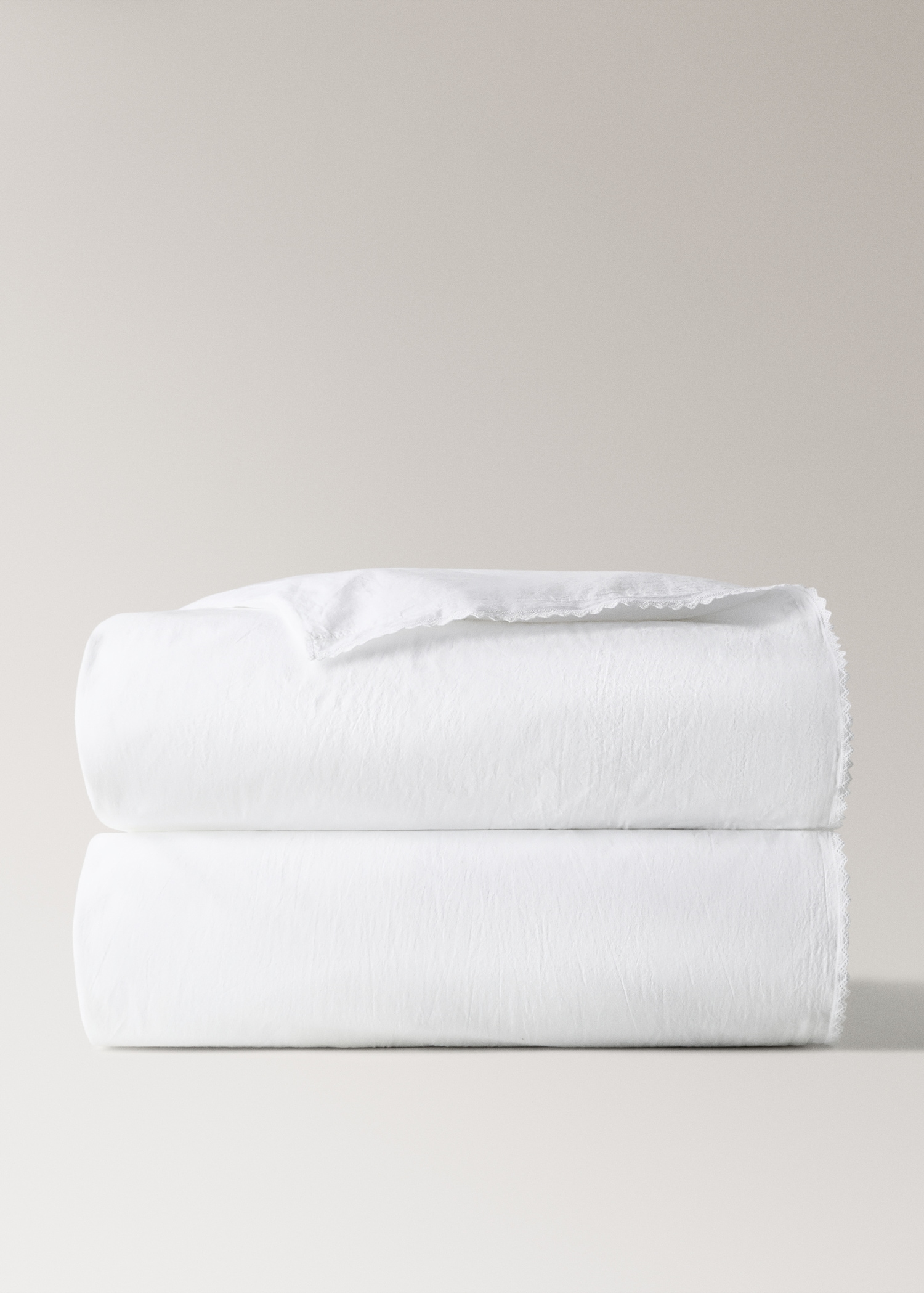 Stycktvättat överkast för barn i bomullspercale för 90 cm säng - Artikel utan modell