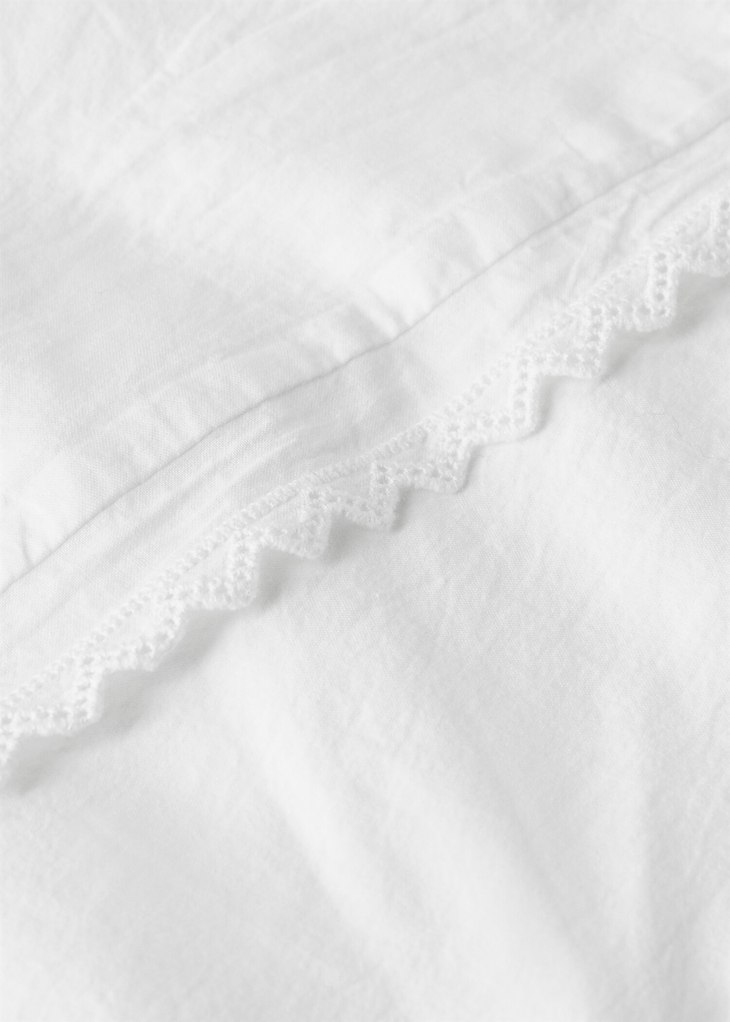 Stycktvättat överkast för barn i bomullspercale för 90 cm säng - Detaljer om artikeln 1