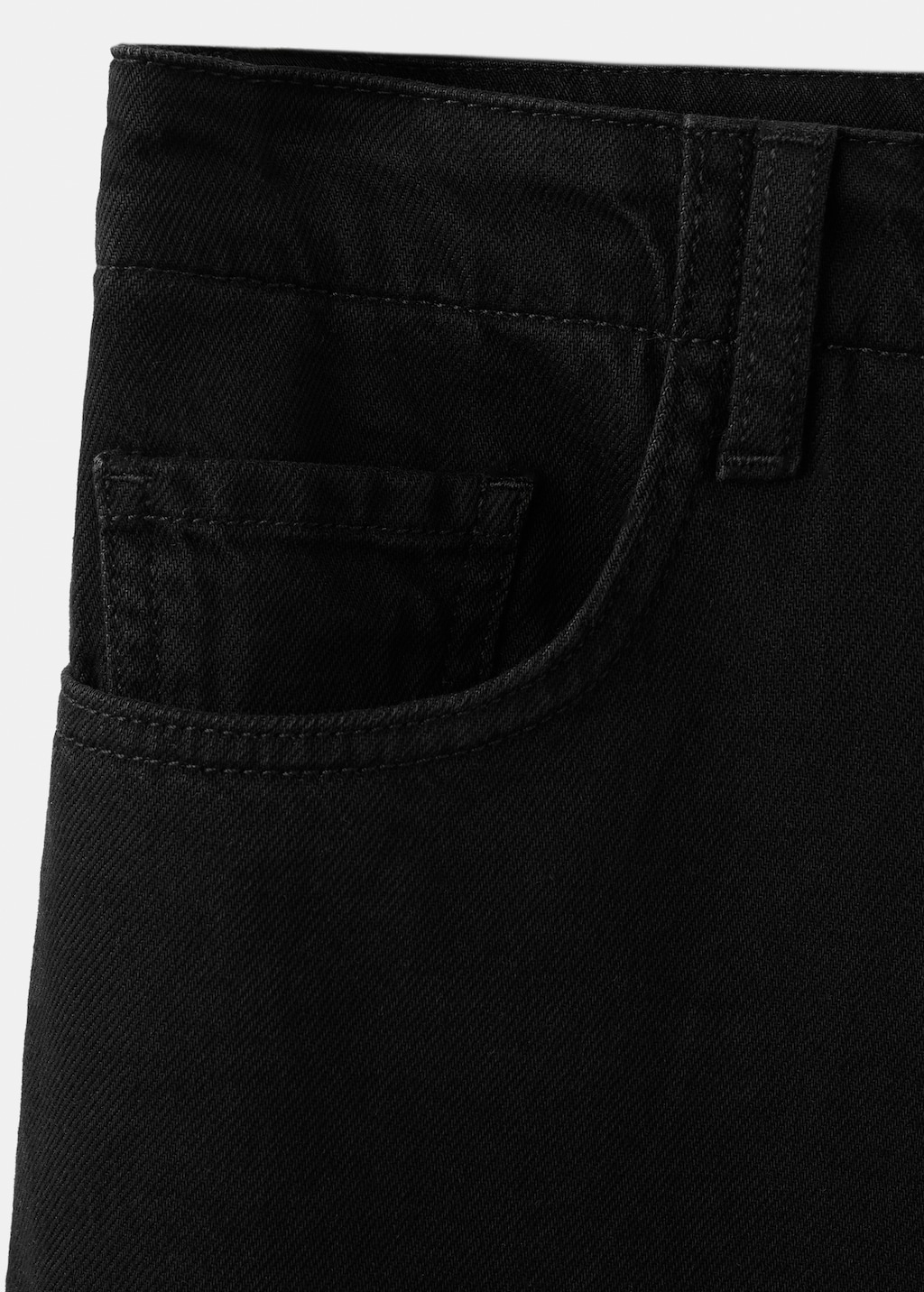 Wide leg mid-rise jeans - image 5