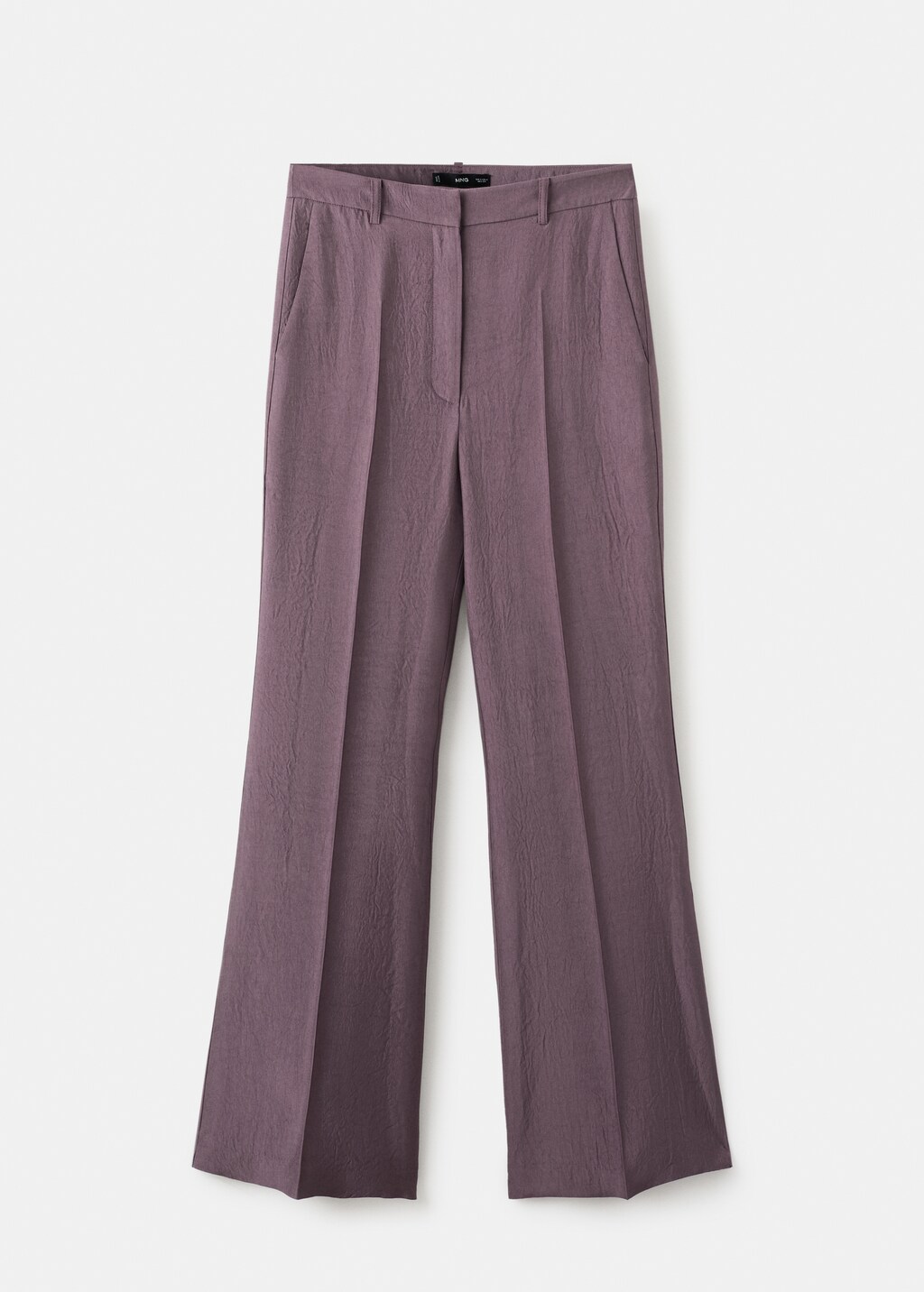Straight mid-rise pants - image 5