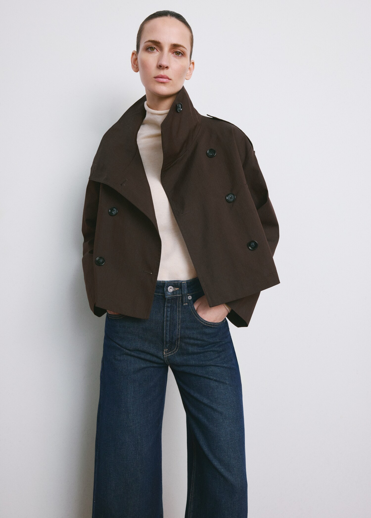 Jean large à revers - Détail de l'article 1