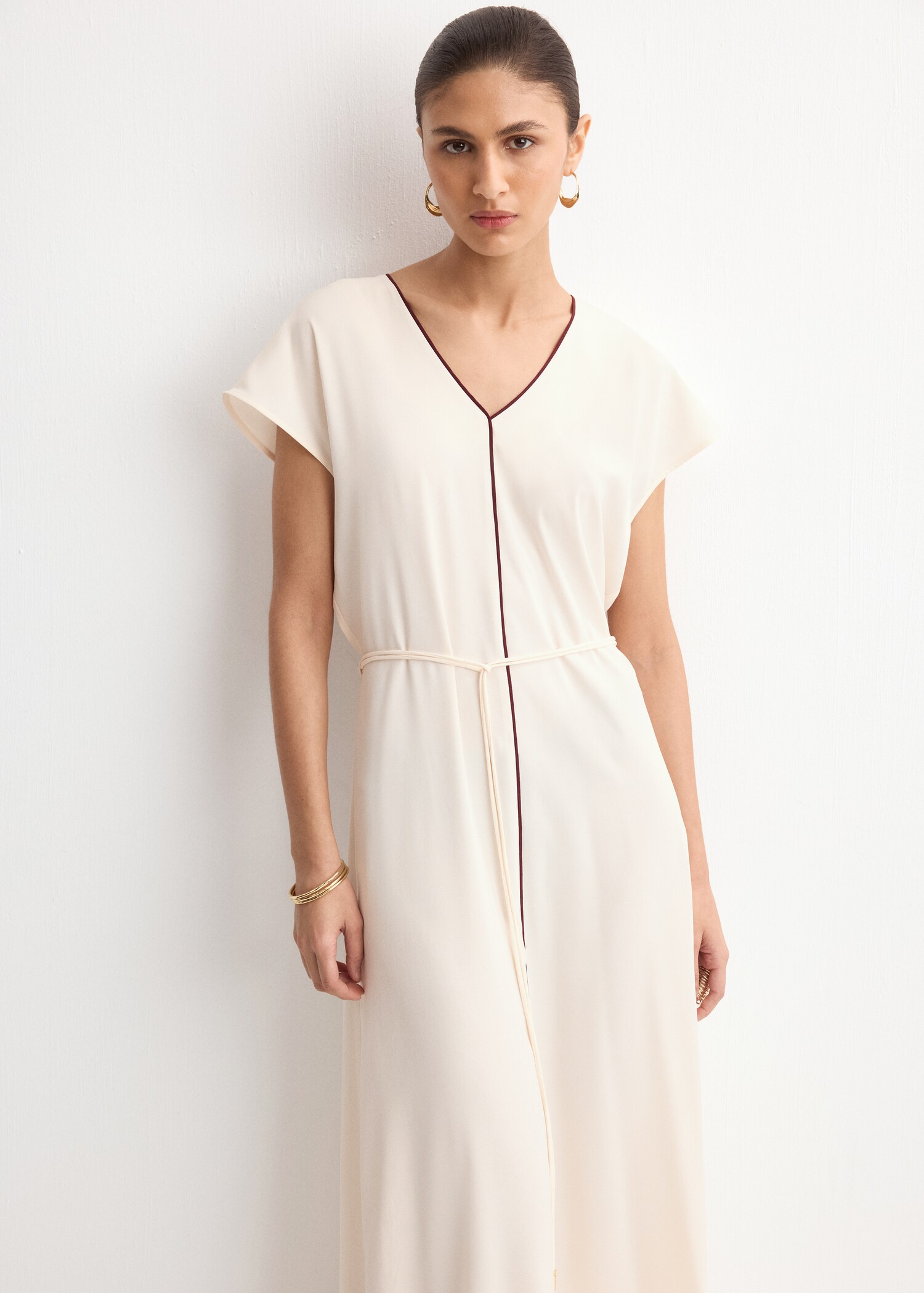 Belt detail dress - Medium plane