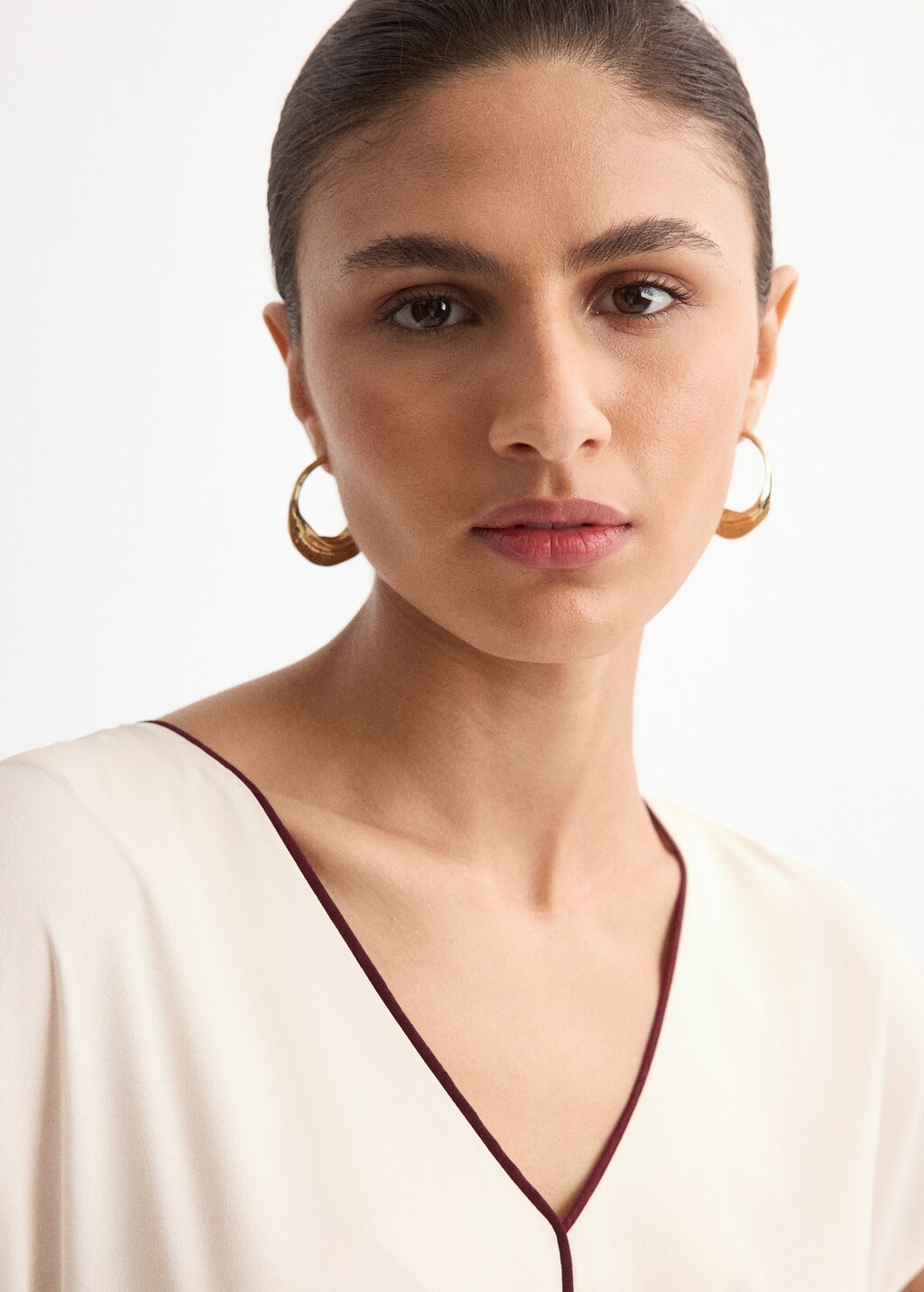 Belt detail dress - image 4