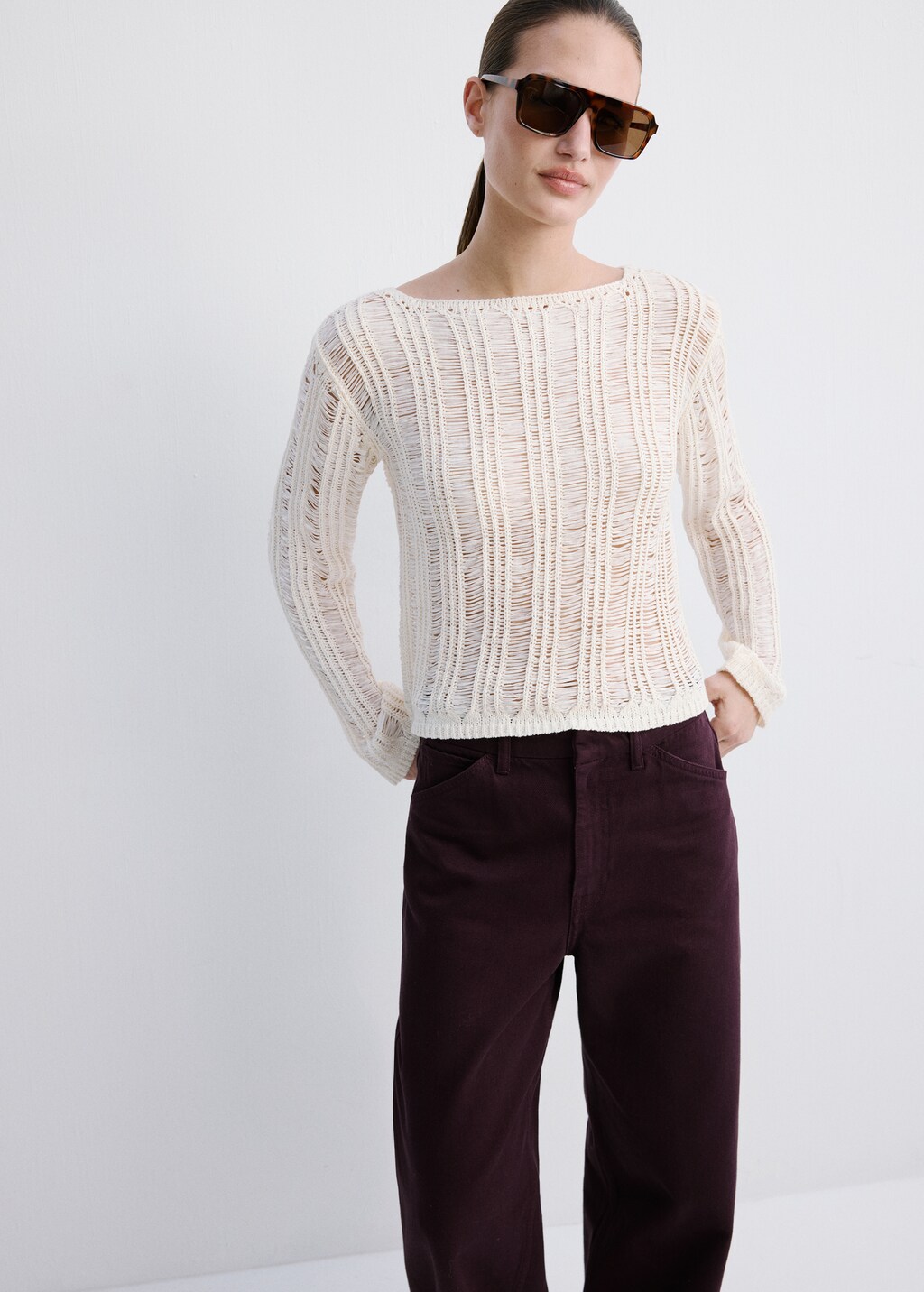 Mid-rise balloon jeans - image 4