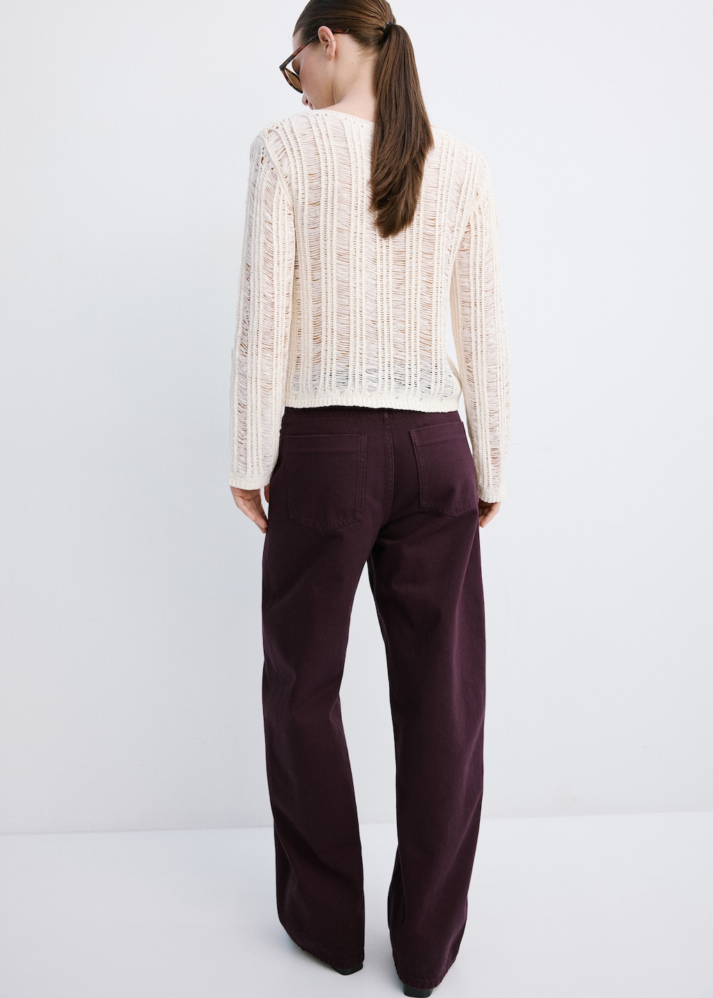 Mid-rise balloon jeans - image 3