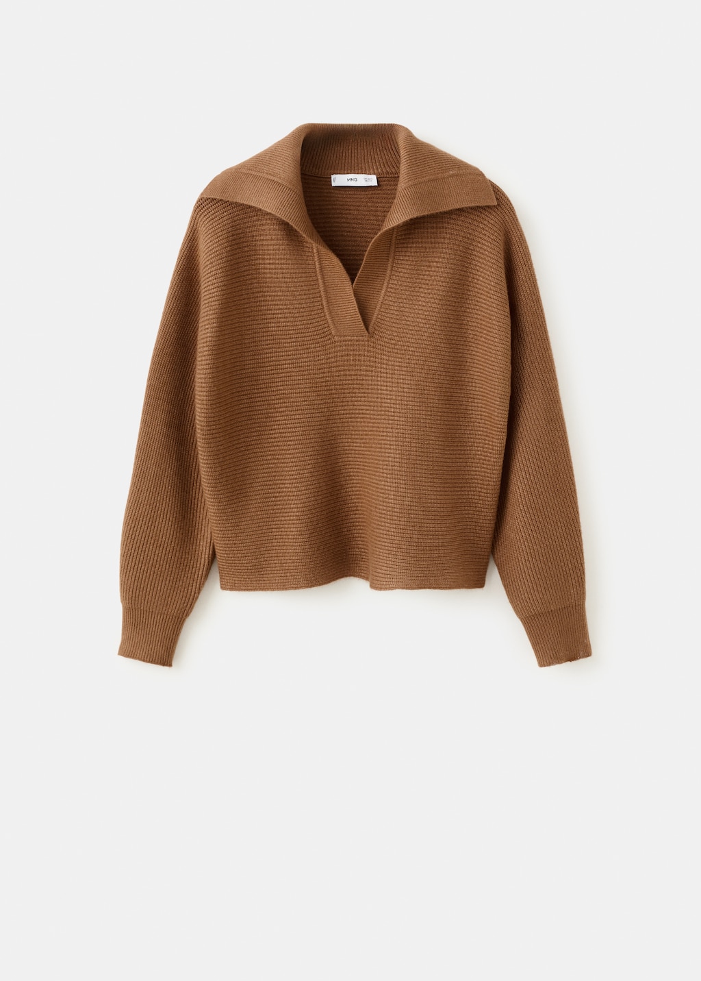 Mango V-neck knit sweater thumbnail